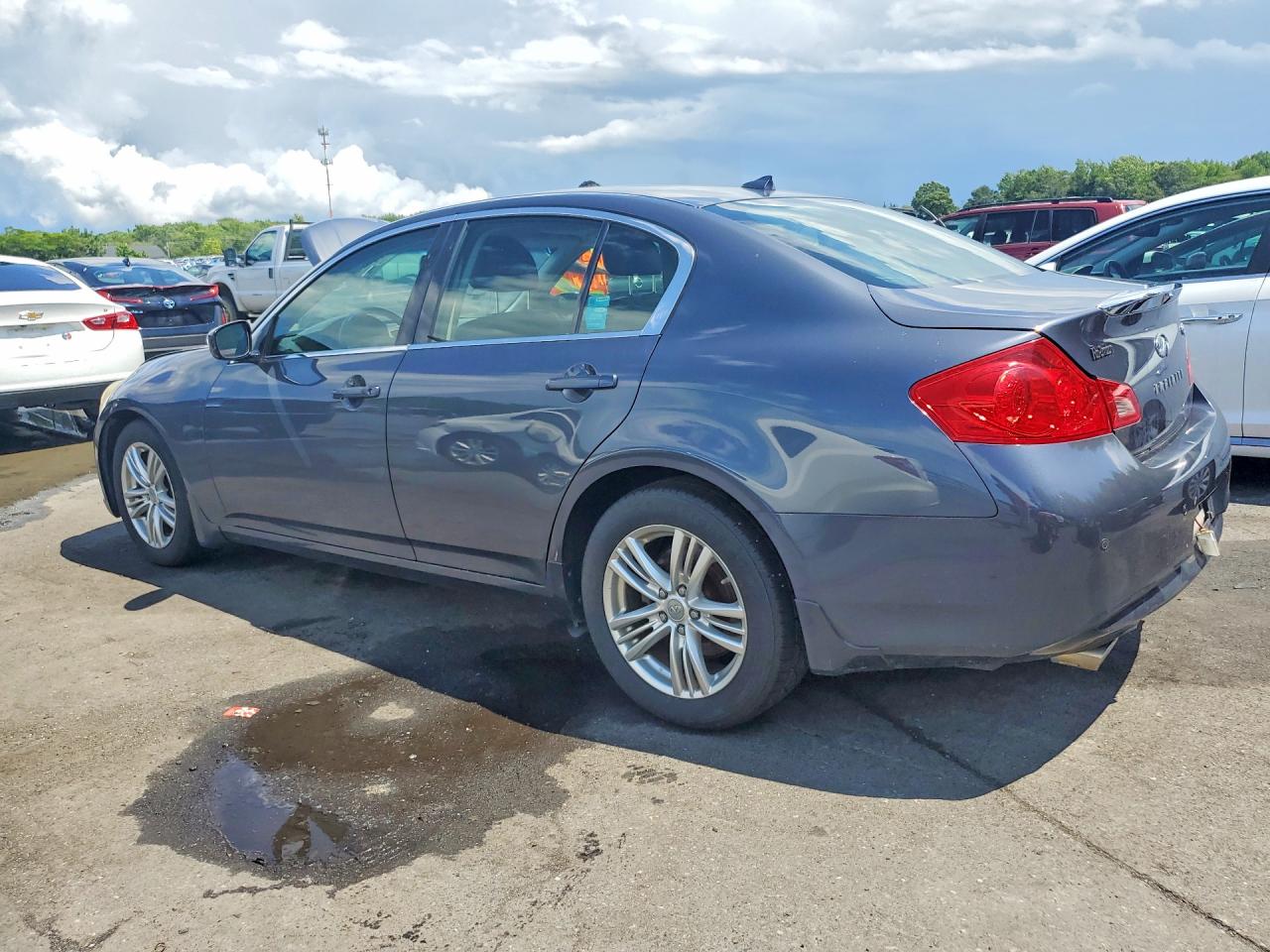 2013 Infiniti G37 Sedan X Серый vin: JN1CV6AR0DM761160