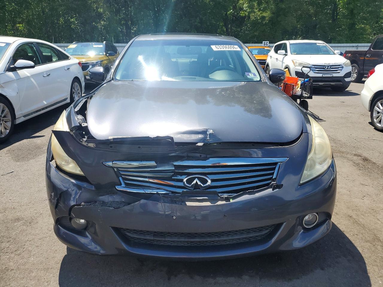 2013 Infiniti G37 Sedan X Серый vin: JN1CV6AR0DM761160