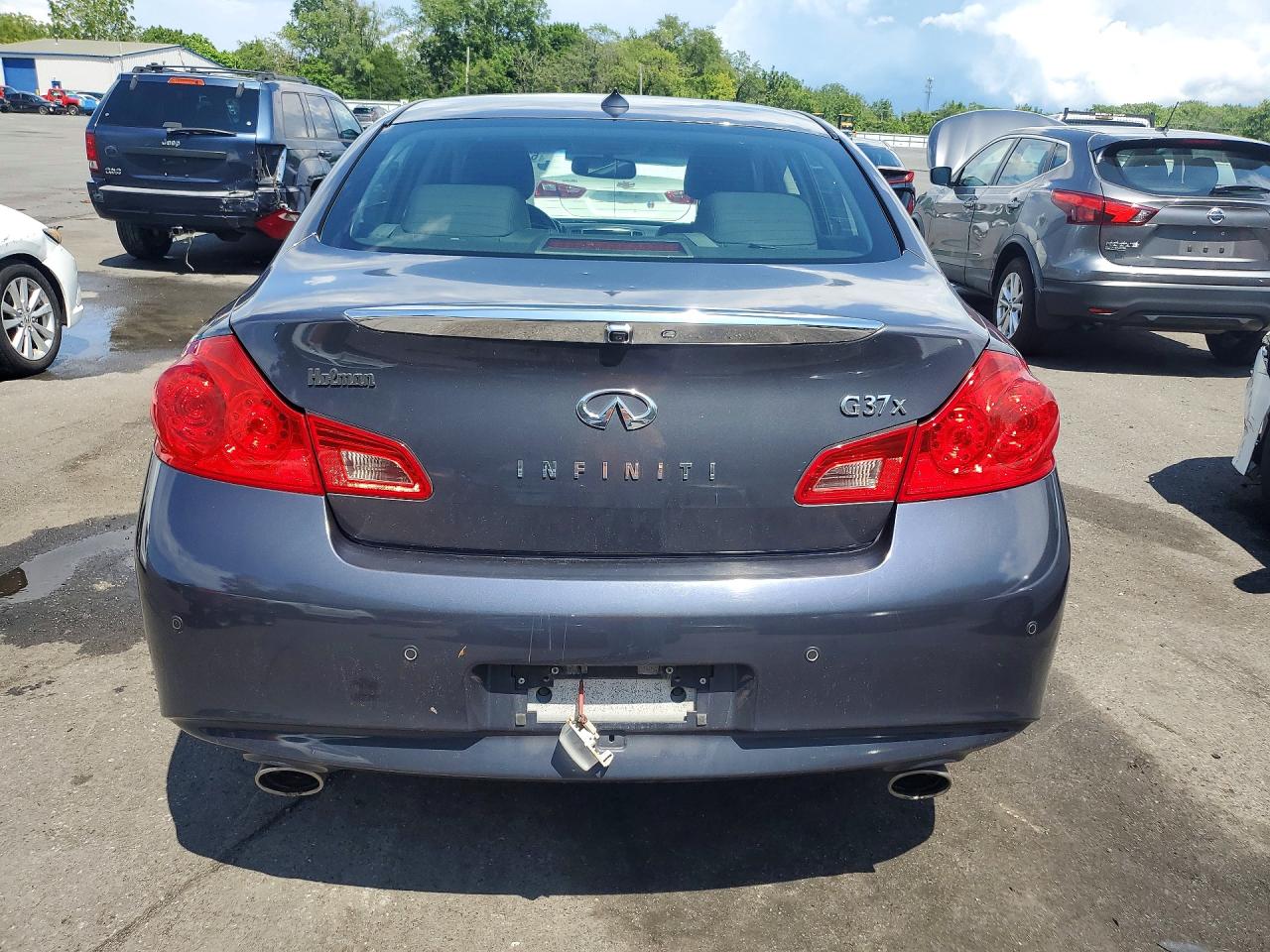 2013 Infiniti G37 Sedan X Серый vin: JN1CV6AR0DM761160