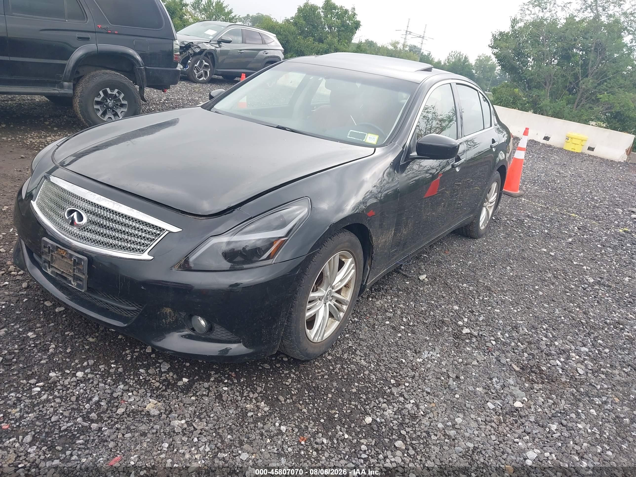 2013 Infiniti G37x   Black vin: JN1CV6AR0DM764057
