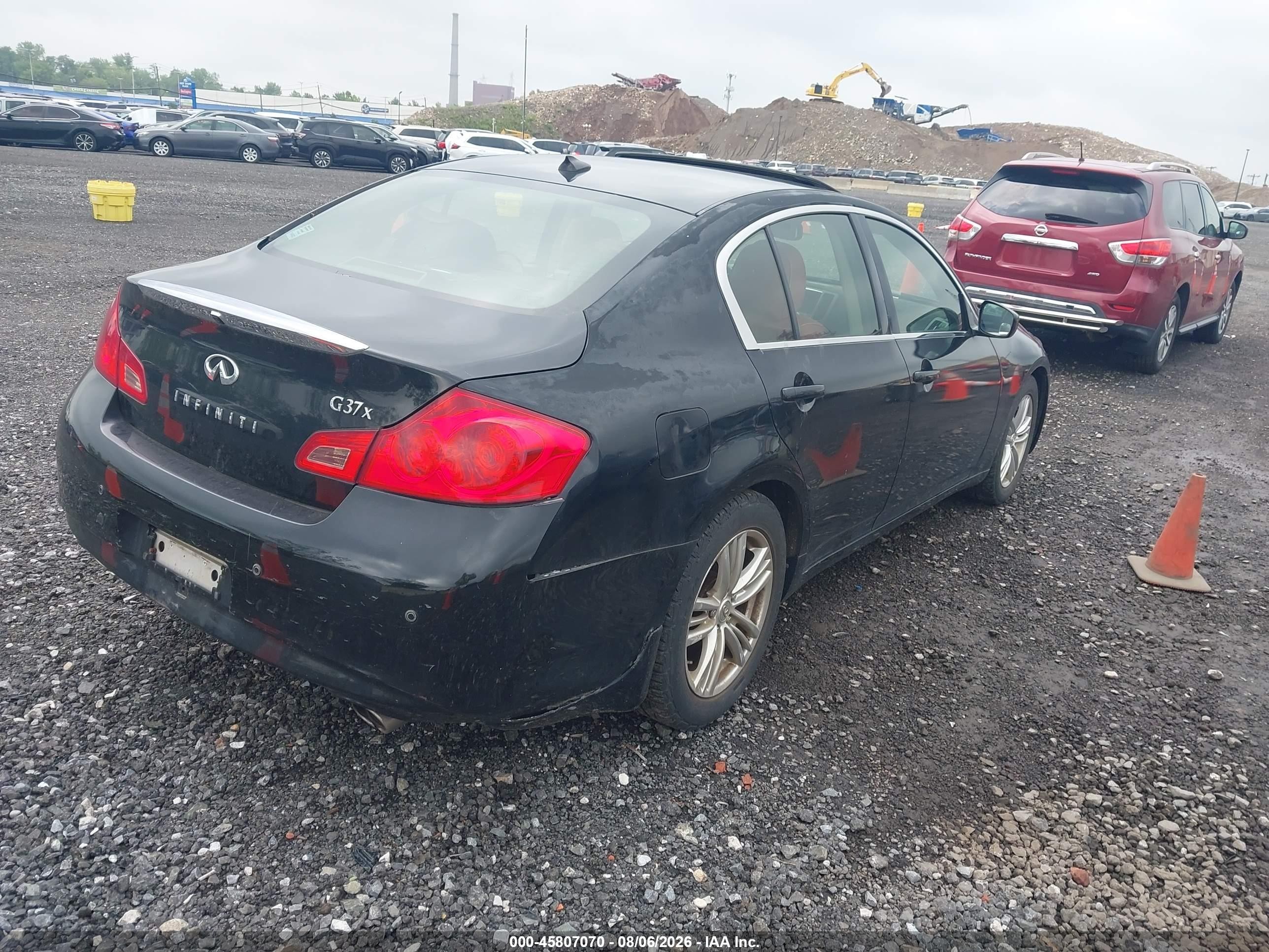2013 Infiniti G37x   Black vin: JN1CV6AR0DM764057