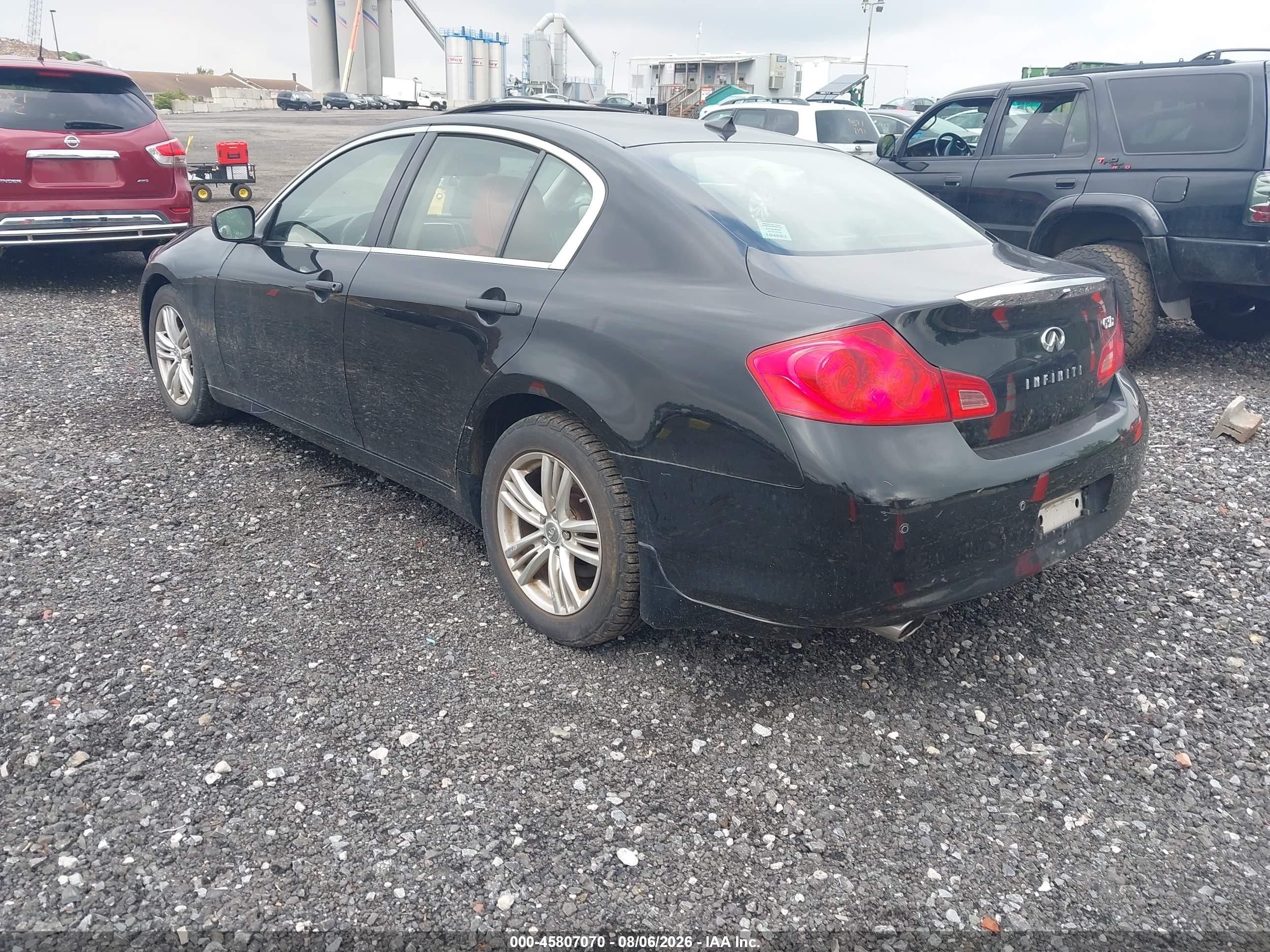 2013 Infiniti G37x   Black vin: JN1CV6AR0DM764057