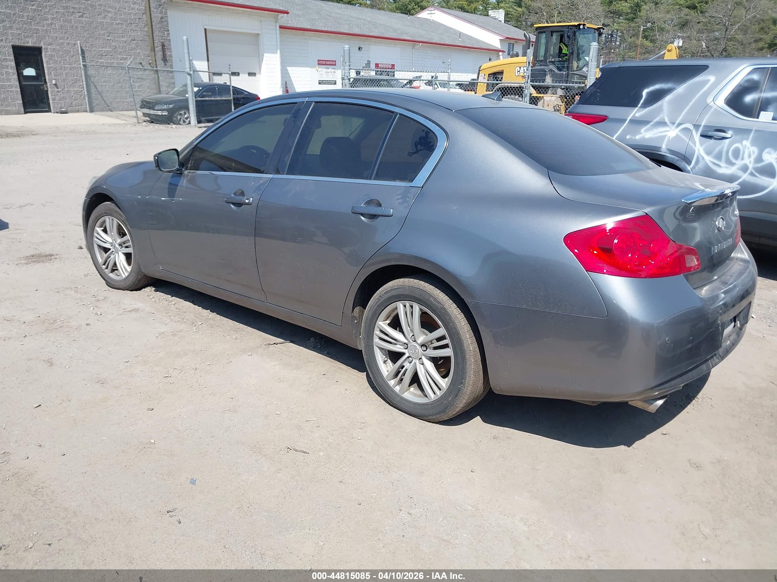 2013 Infiniti G37x   Gray vin: JN1CV6AR0DM764267