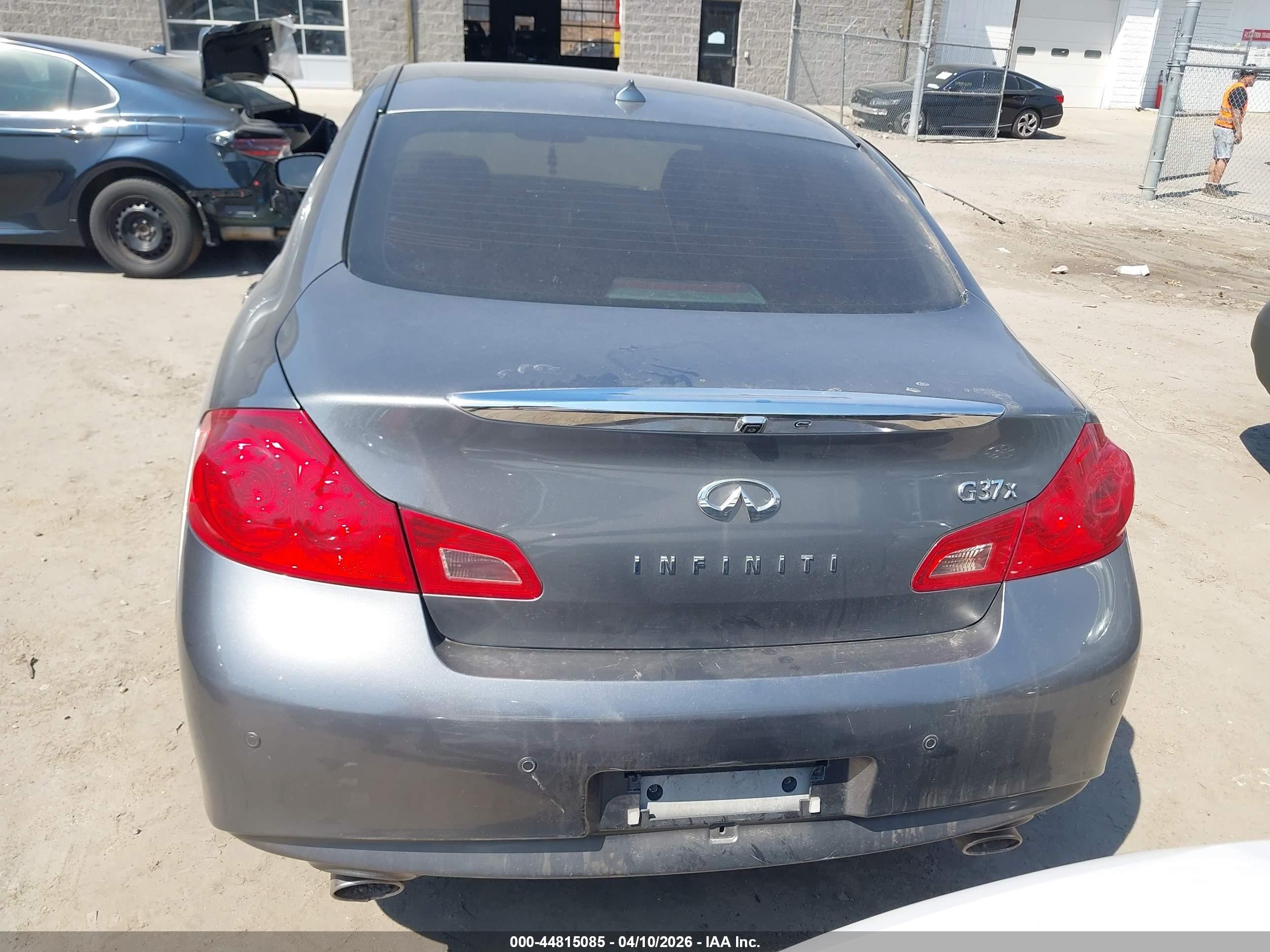 2013 Infiniti G37x   Gray vin: JN1CV6AR0DM764267