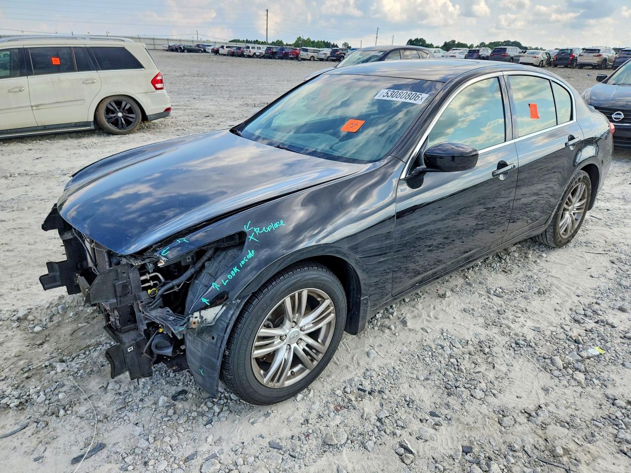 2013 Infiniti G37 Sedan X Black vin: JN1CV6AR0DM768903