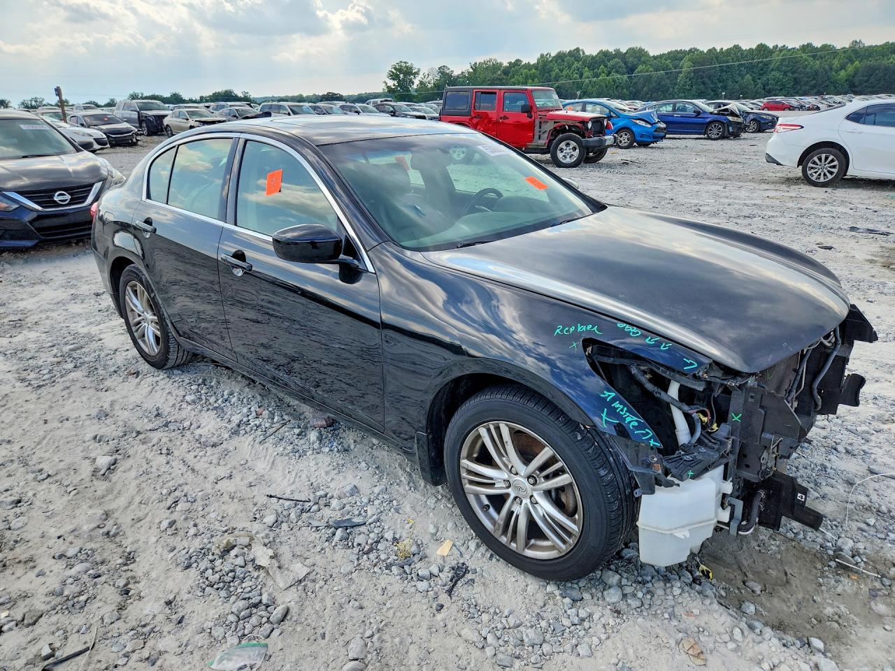 2013 Infiniti G37 Sedan X Black vin: JN1CV6AR0DM768903