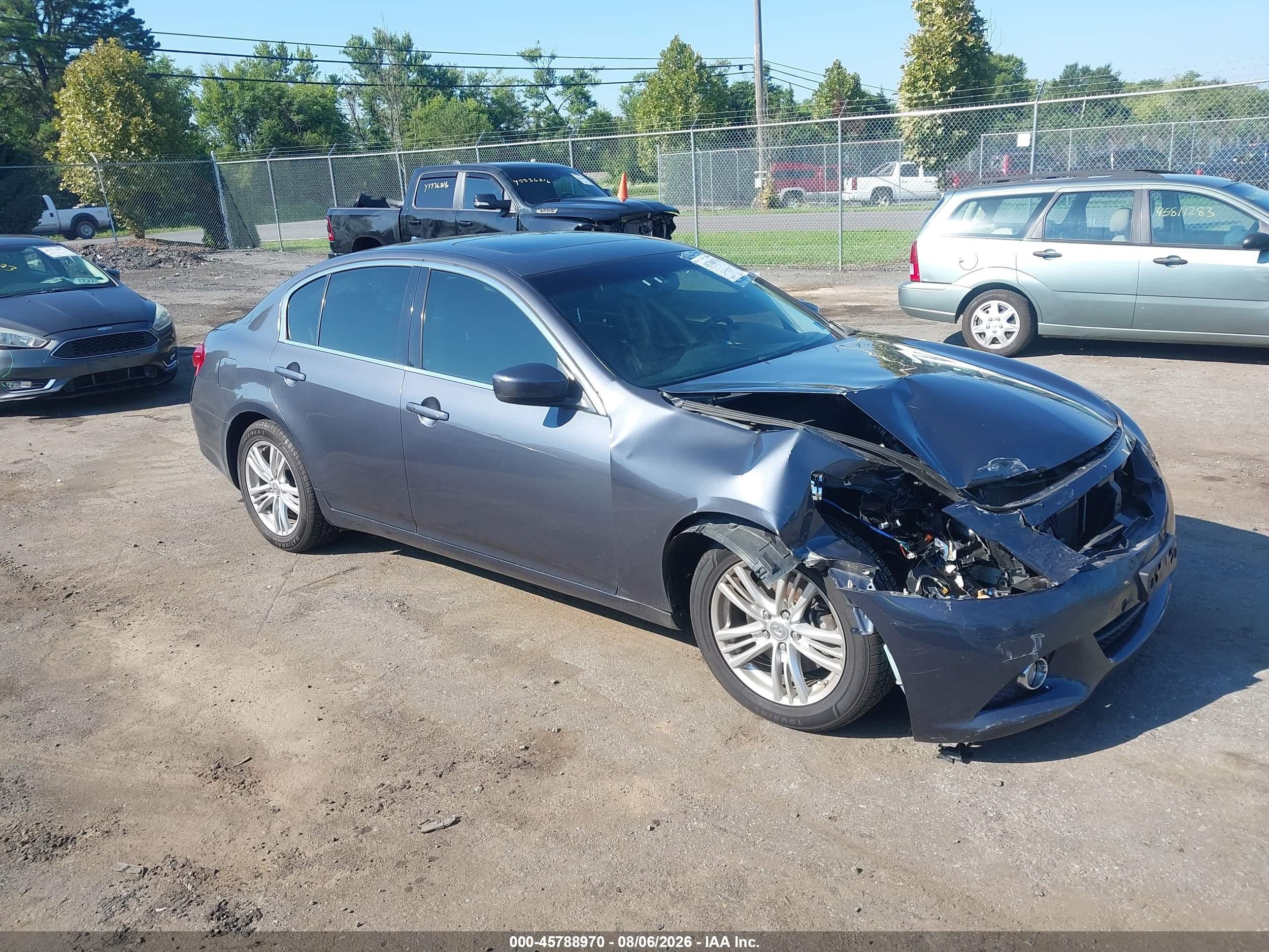 2010 Infiniti G37x   Gray vin: JN1CV6AR1AM250147