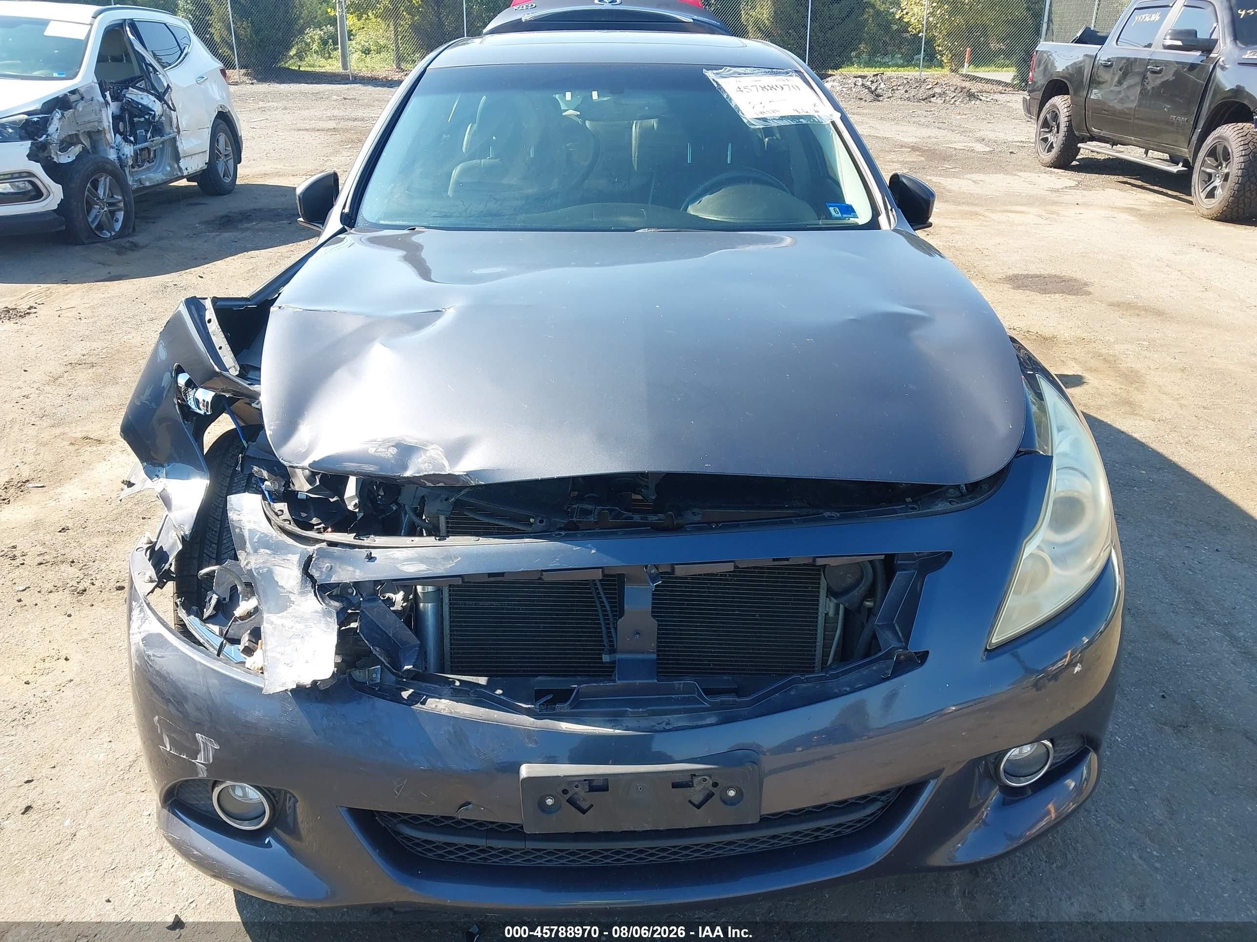 2010 Infiniti G37x   Gray vin: JN1CV6AR1AM250147