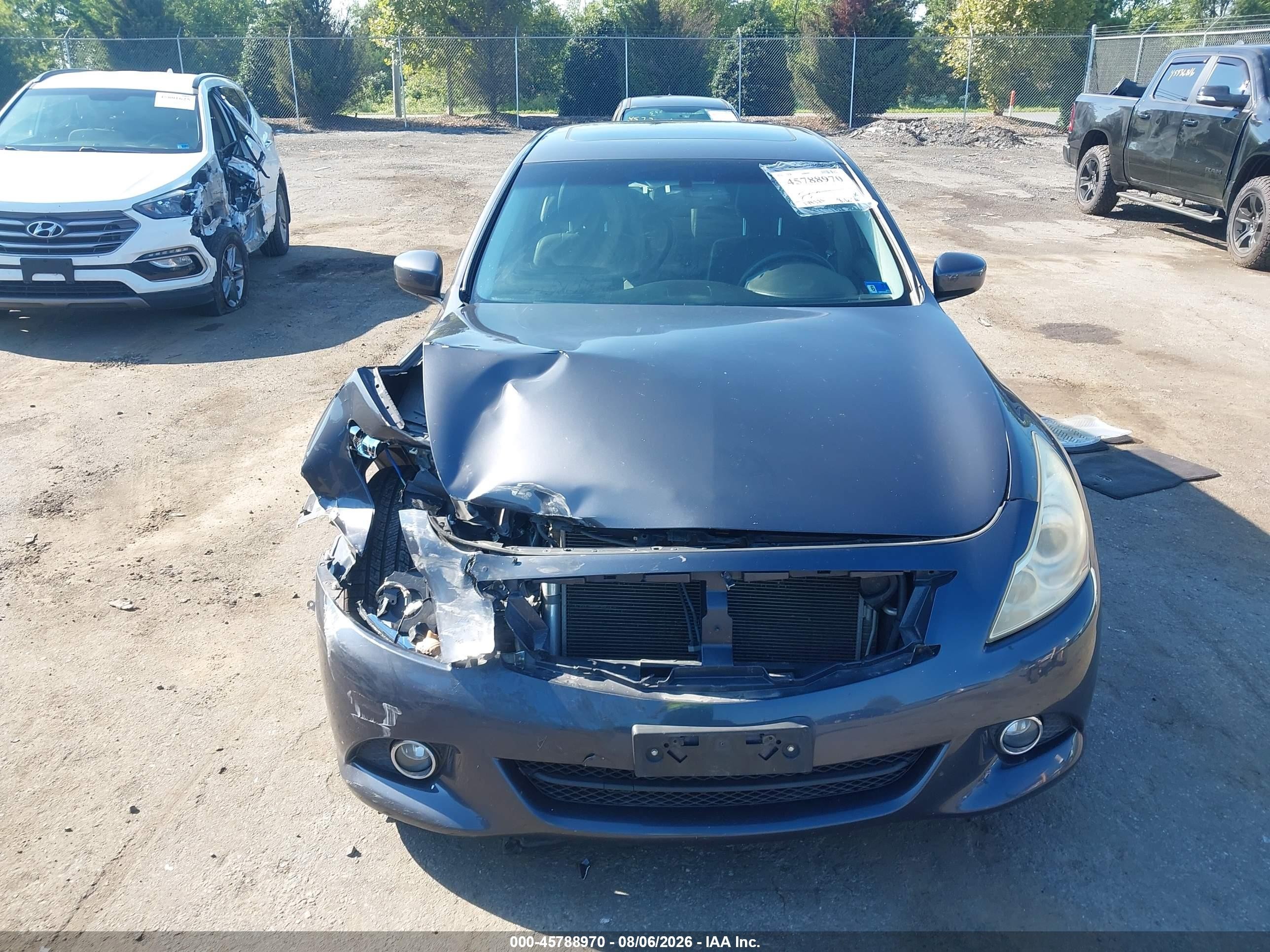 2010 Infiniti G37x   Gray vin: JN1CV6AR1AM250147