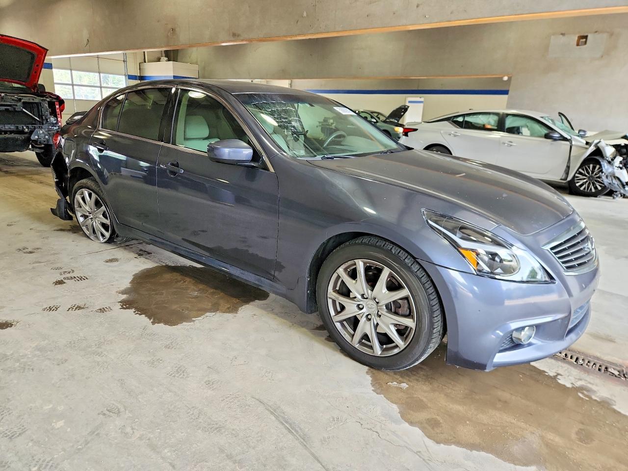 2010 Infiniti G37 Sedan X Синий vin: JN1CV6AR1AM250696