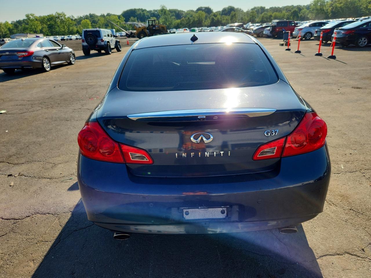 2010 Infiniti G37 Sedan X Blue vin: JN1CV6AR1AM252416