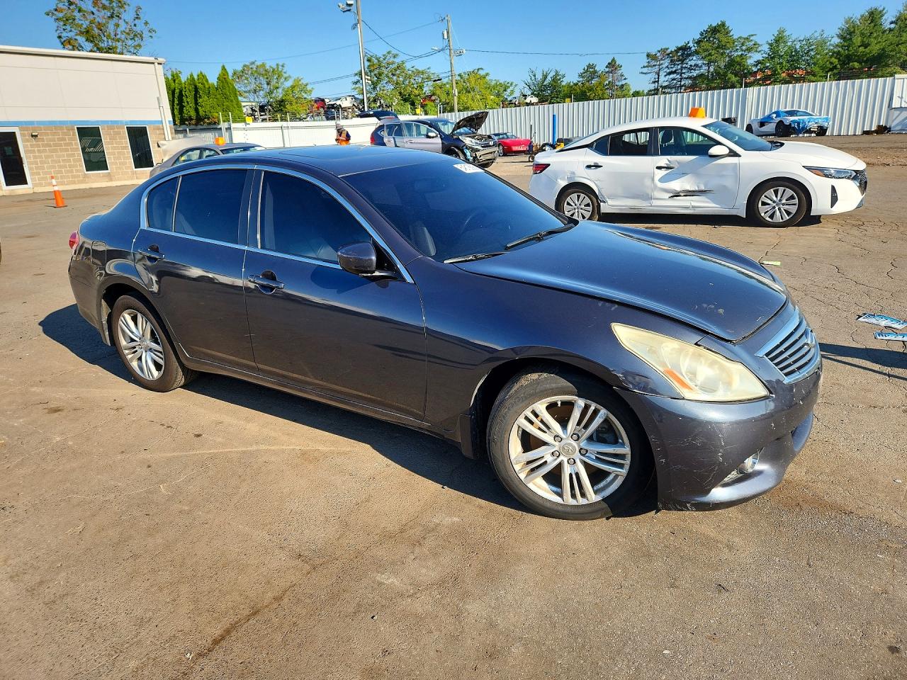 2010 Infiniti G37 Sedan X Blue vin: JN1CV6AR1AM252416