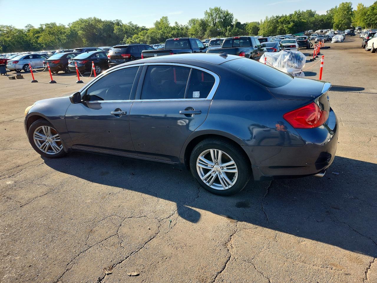 2010 Infiniti G37 Sedan X Blue vin: JN1CV6AR1AM252416