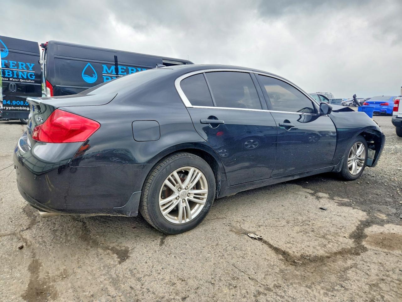 2010 Infiniti G37 Sedan X Черный vin: JN1CV6AR1AM450803