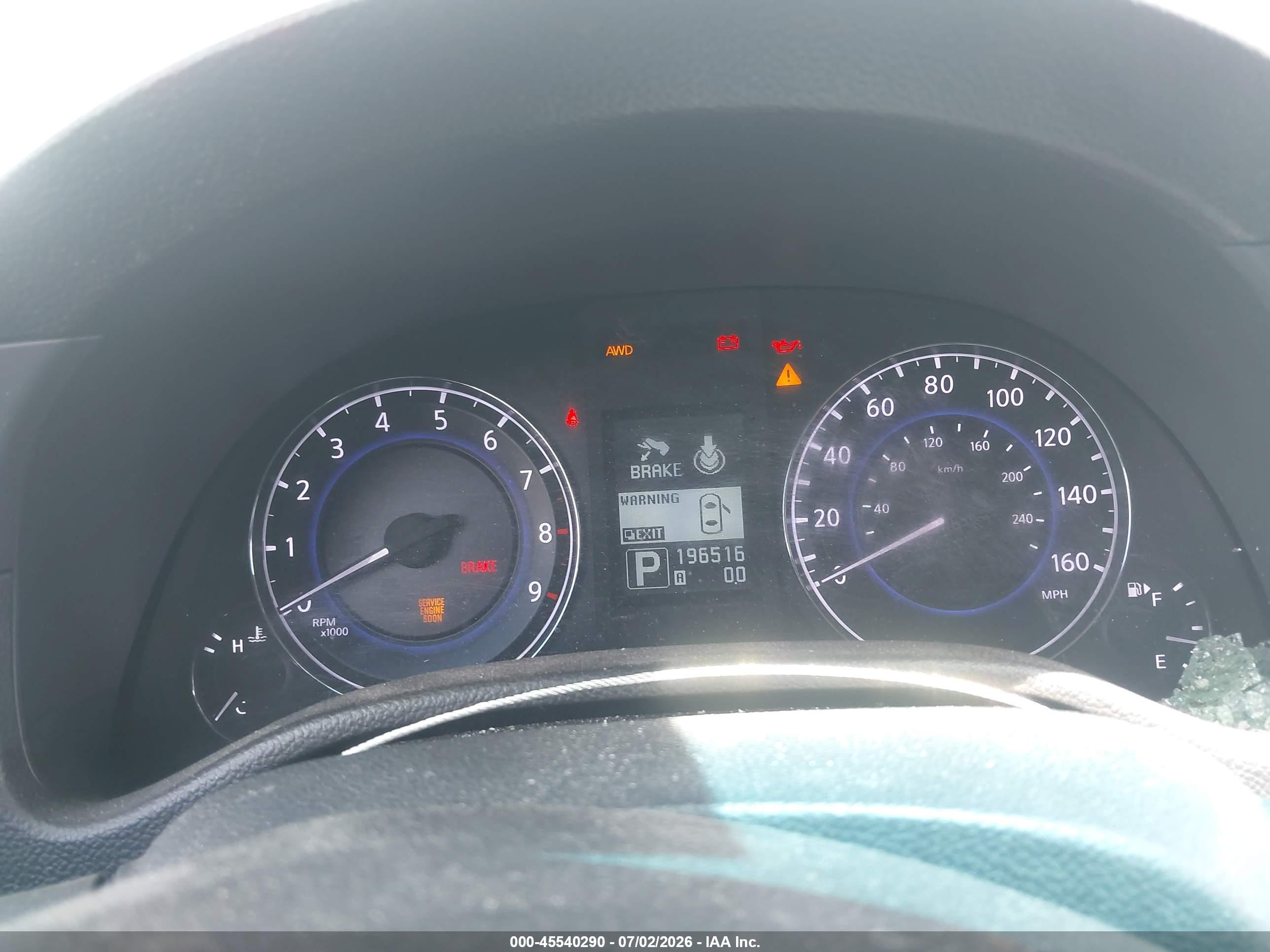2010 Infiniti G37x   Black vin: JN1CV6AR1AM454382