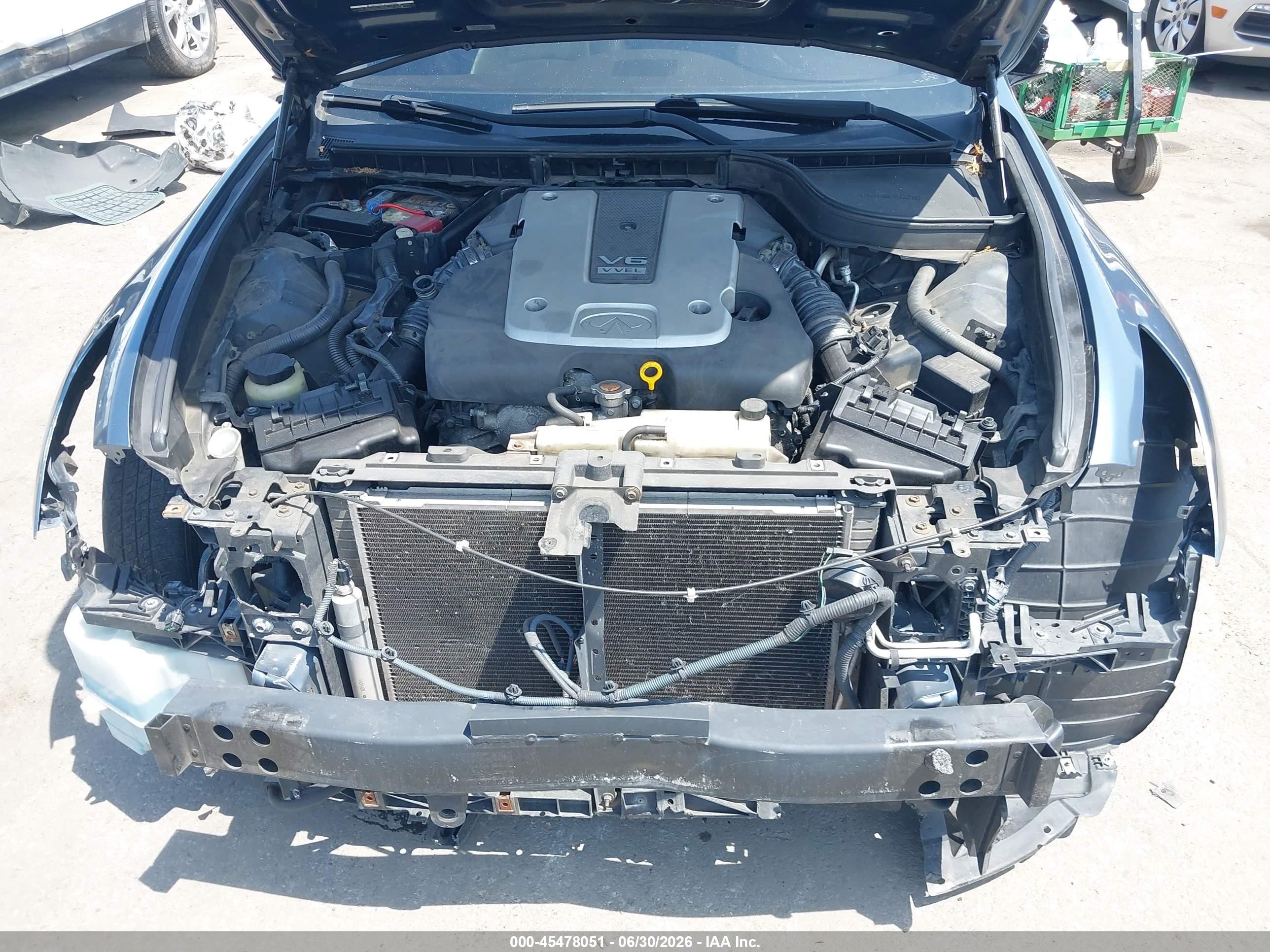 2010 Infiniti G37x   Серый vin: JN1CV6AR1AM456665