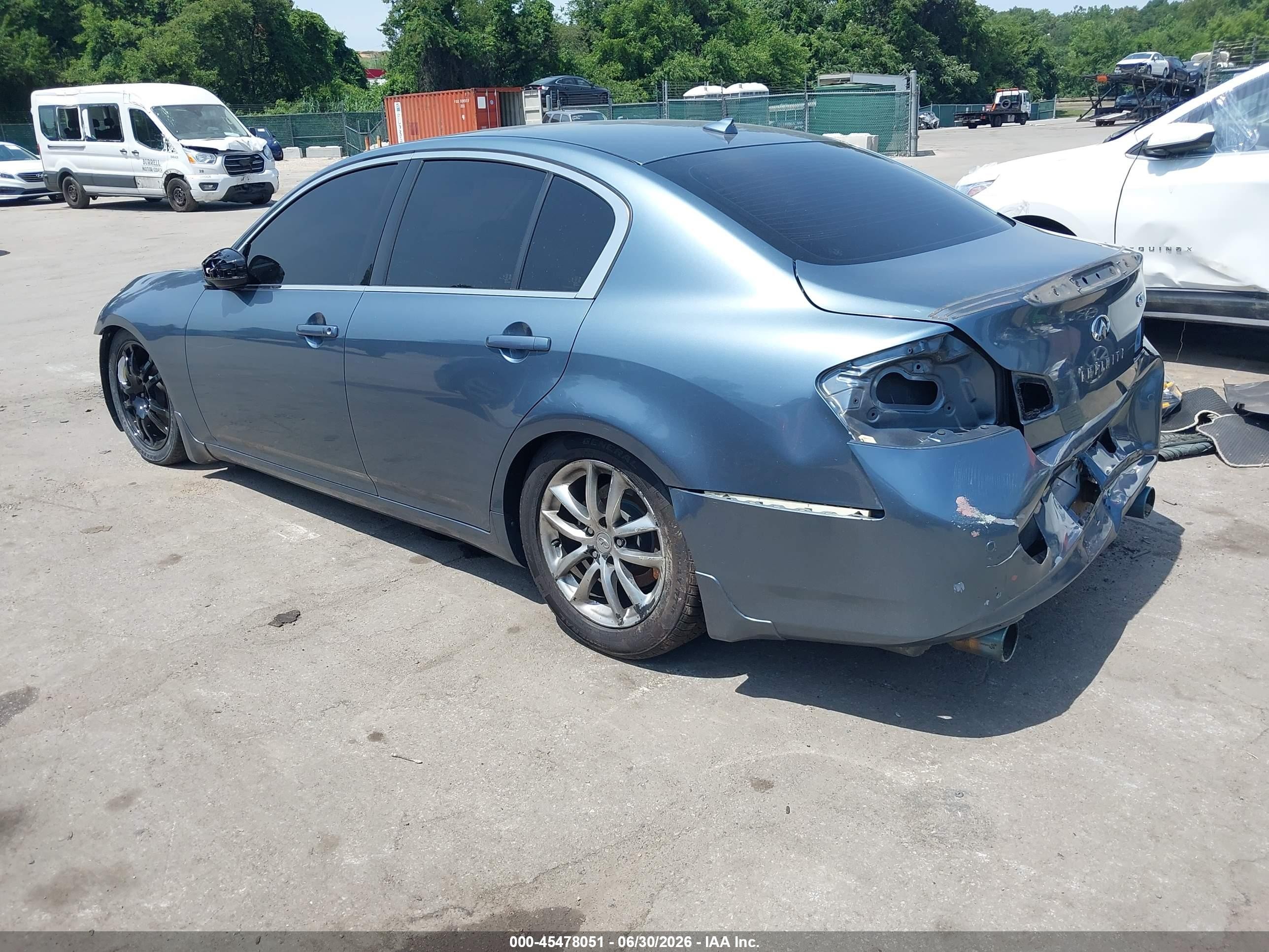 2010 Infiniti G37x   Серый vin: JN1CV6AR1AM456665