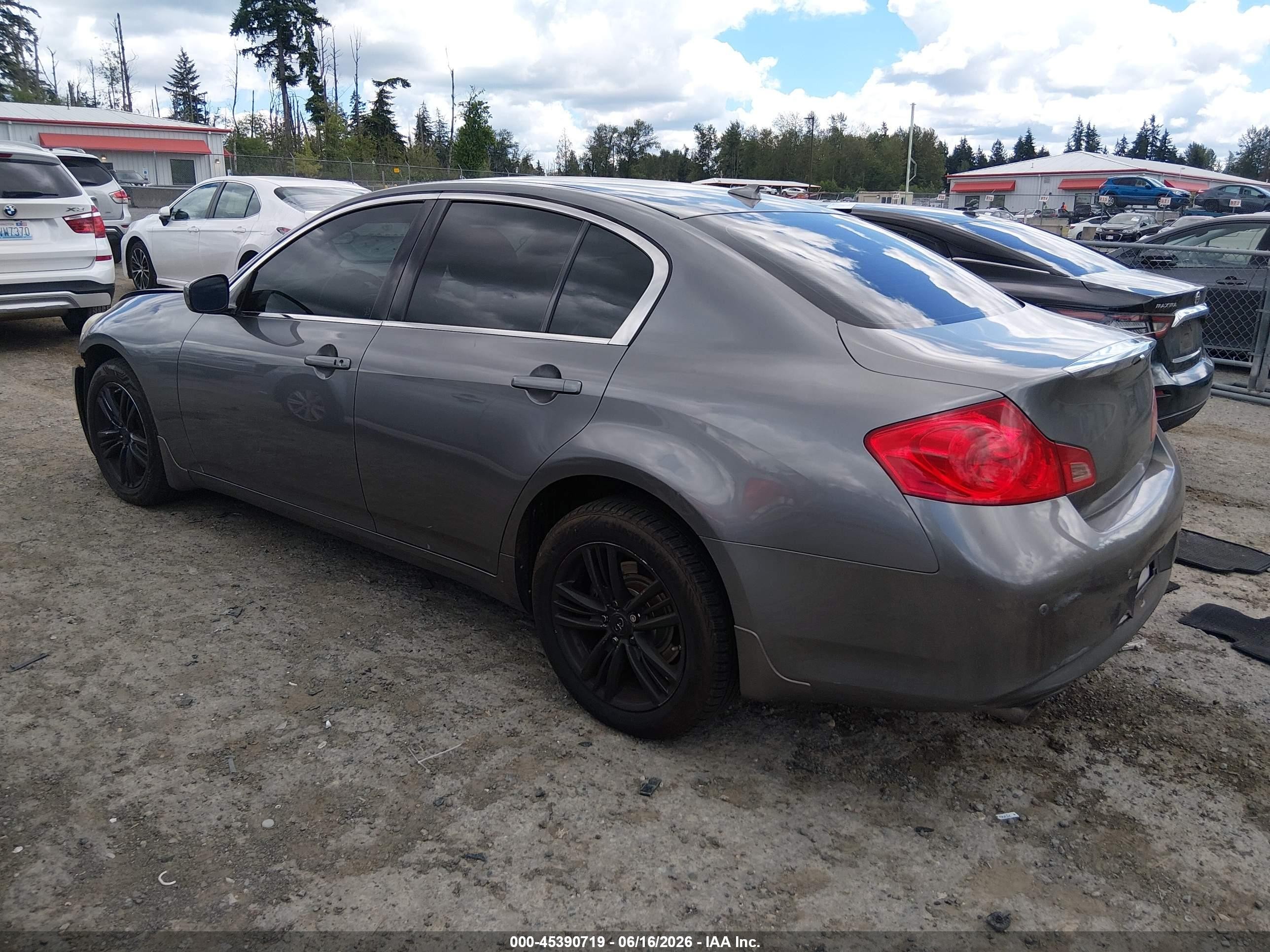 2010 Infiniti G37x   Gray vin: JN1CV6AR1AM461672