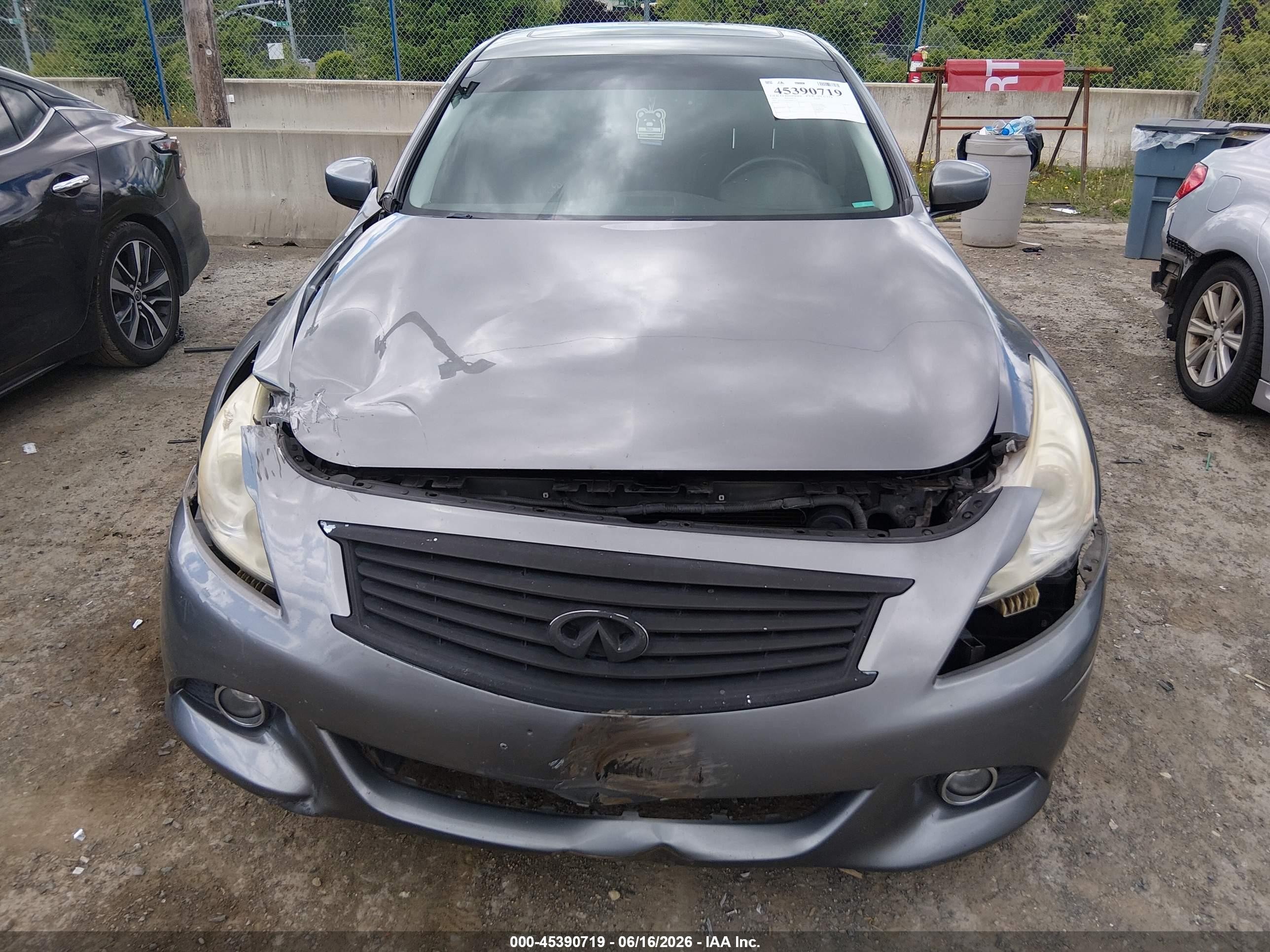 2010 Infiniti G37x   Gray vin: JN1CV6AR1AM461672