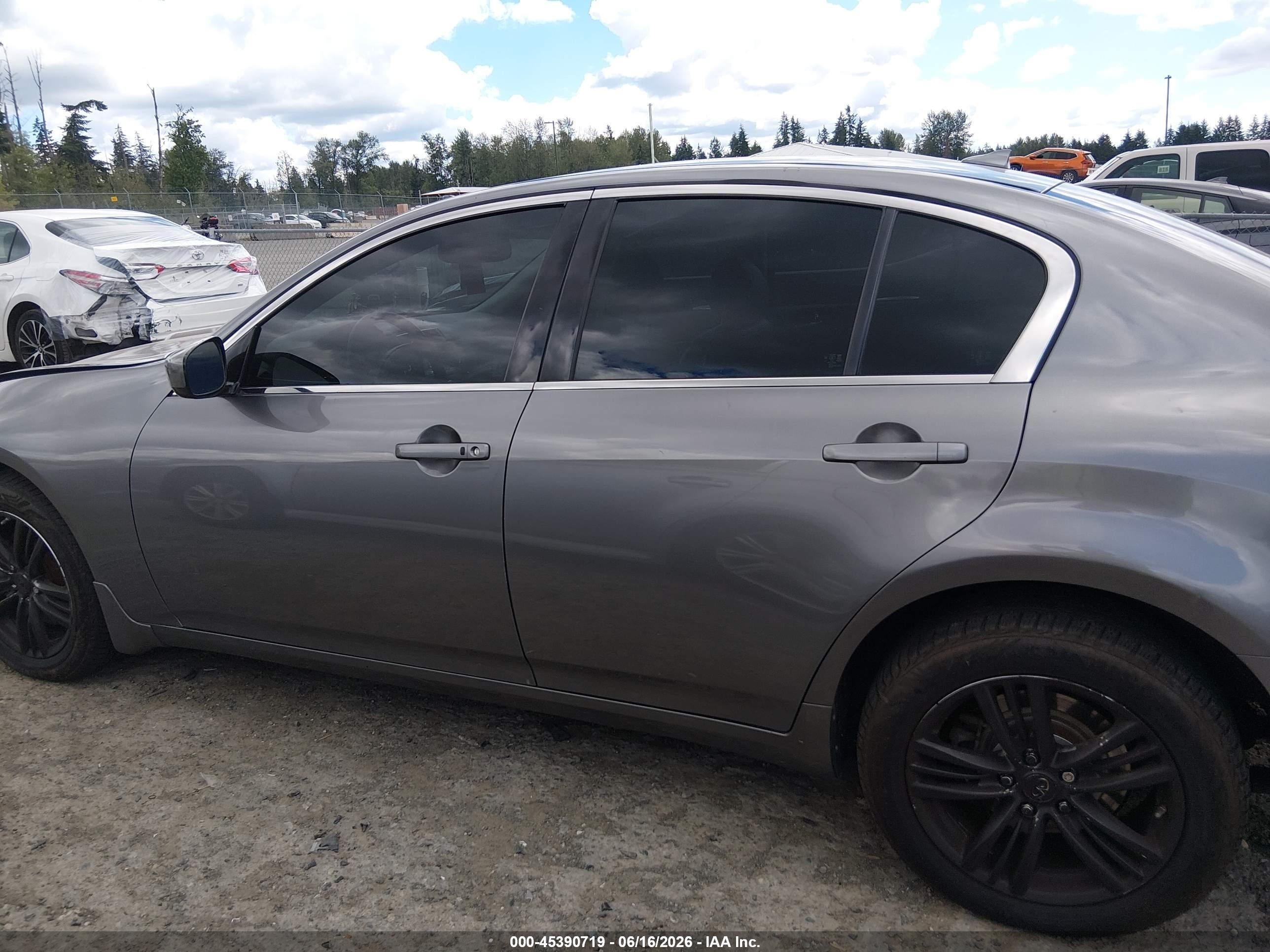 2010 Infiniti G37x   Gray vin: JN1CV6AR1AM461672