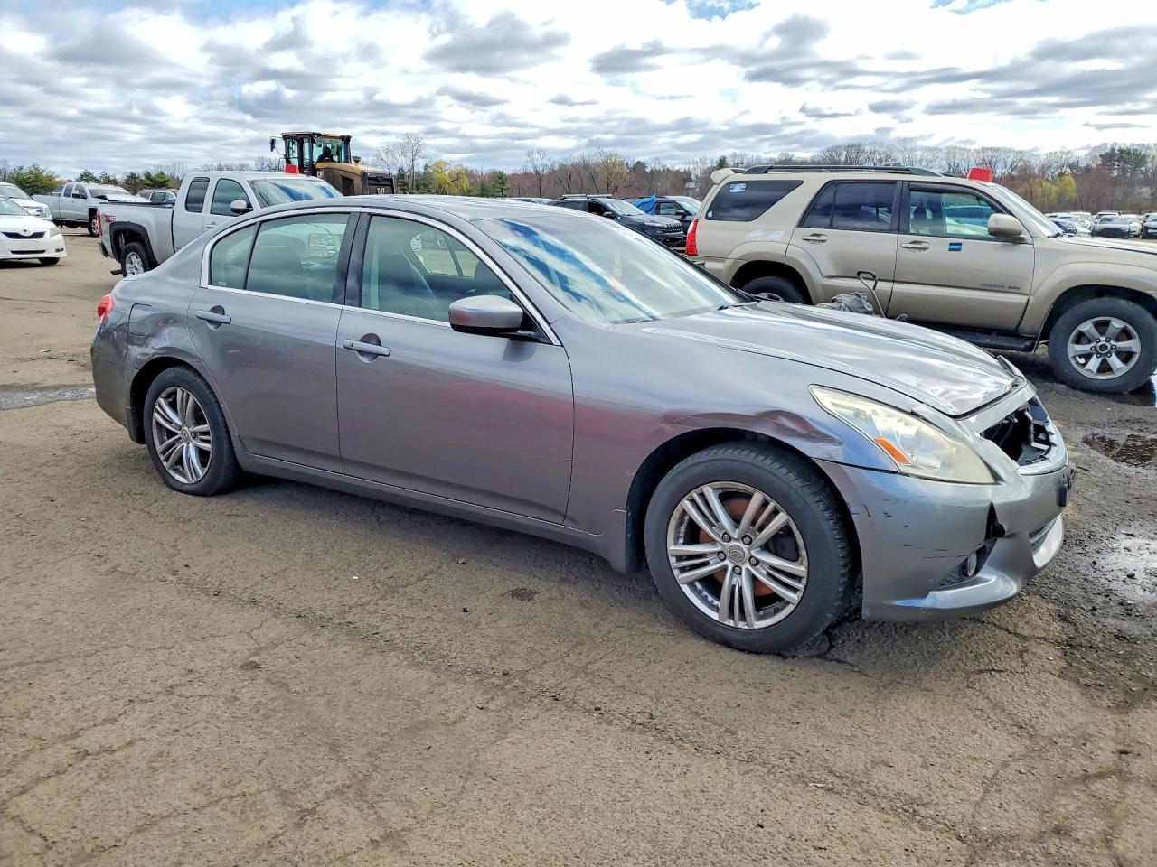 2011 Infiniti G37 Sedan X Charcoal vin: JN1CV6AR1BM408407