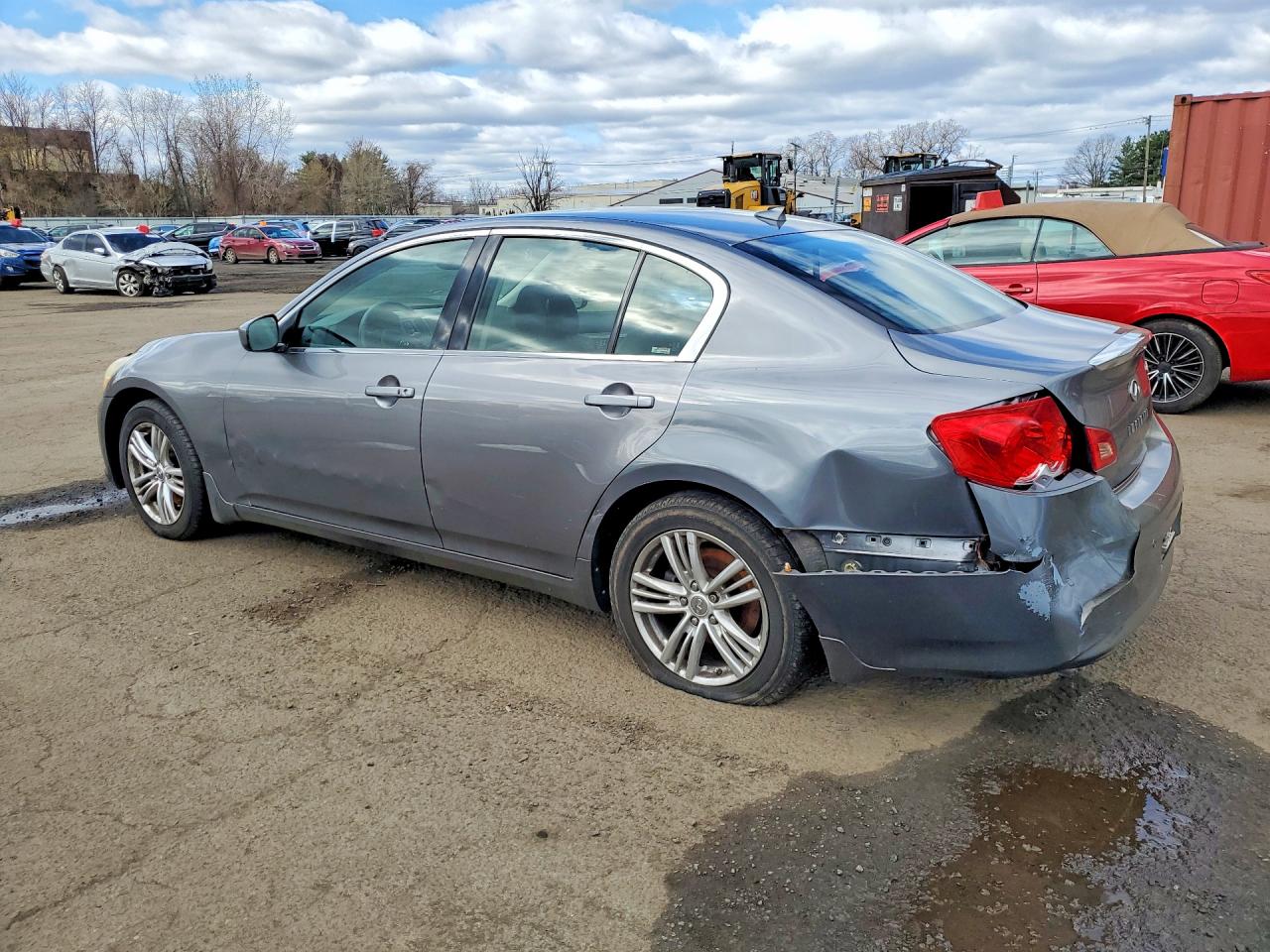 2011 Infiniti G37 Sedan X Charcoal vin: JN1CV6AR1BM408407