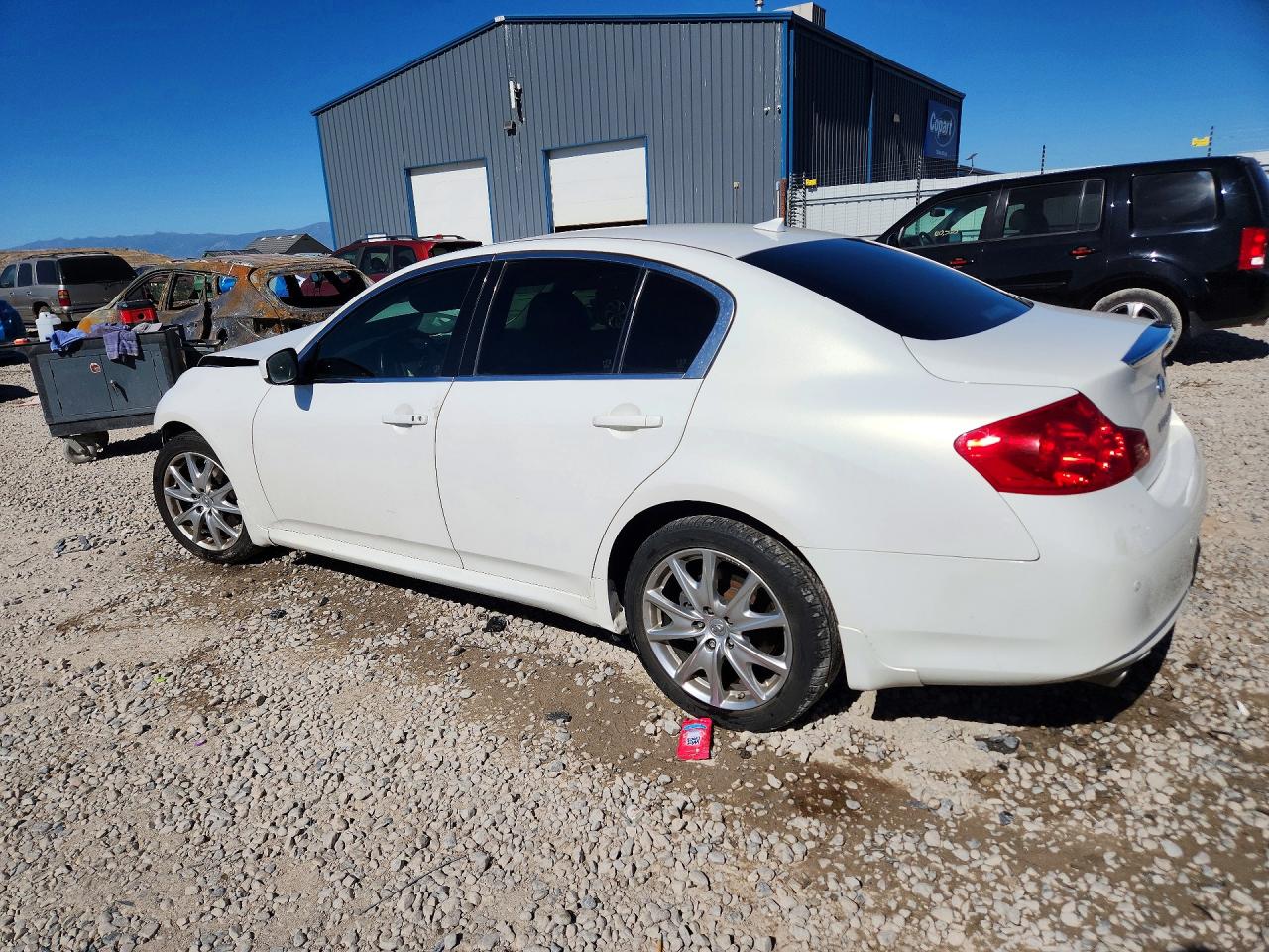 2012 Infiniti G37 Sedan X White vin: JN1CV6AR1CM670056