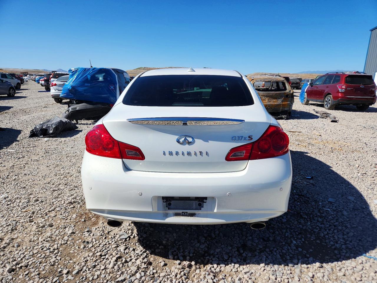 2012 Infiniti G37 Sedan X White vin: JN1CV6AR1CM670056