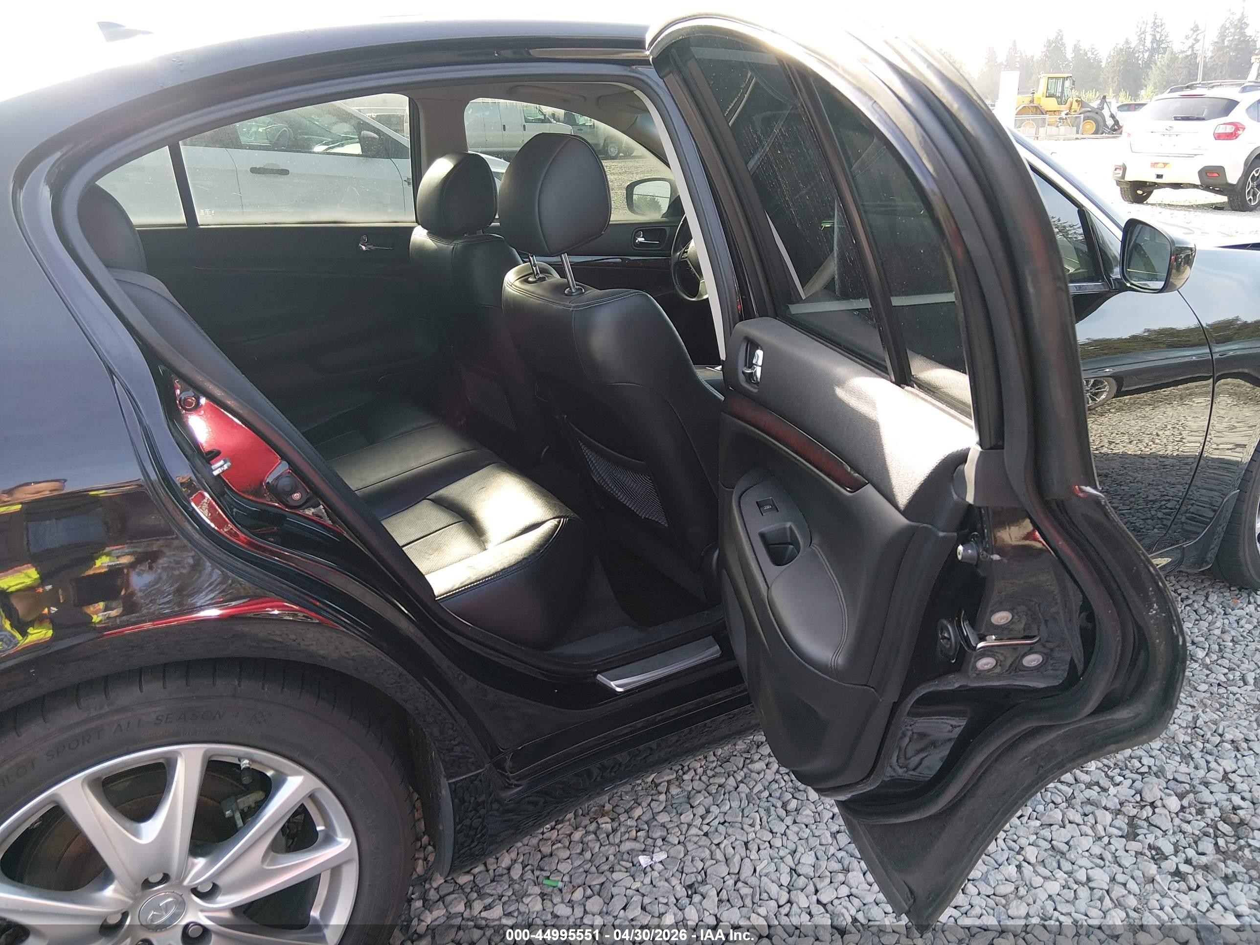 2012 Infiniti G37x   Black vin: JN1CV6AR1CM672437