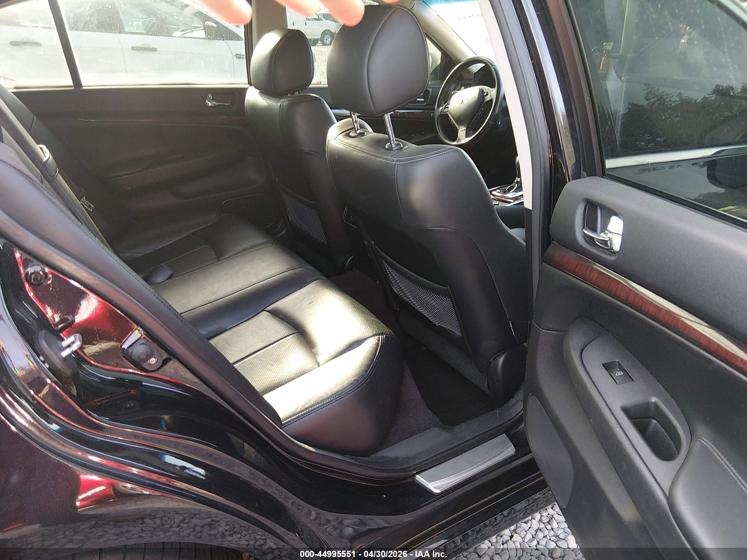 2012 Infiniti G37x   Black vin: JN1CV6AR1CM672437