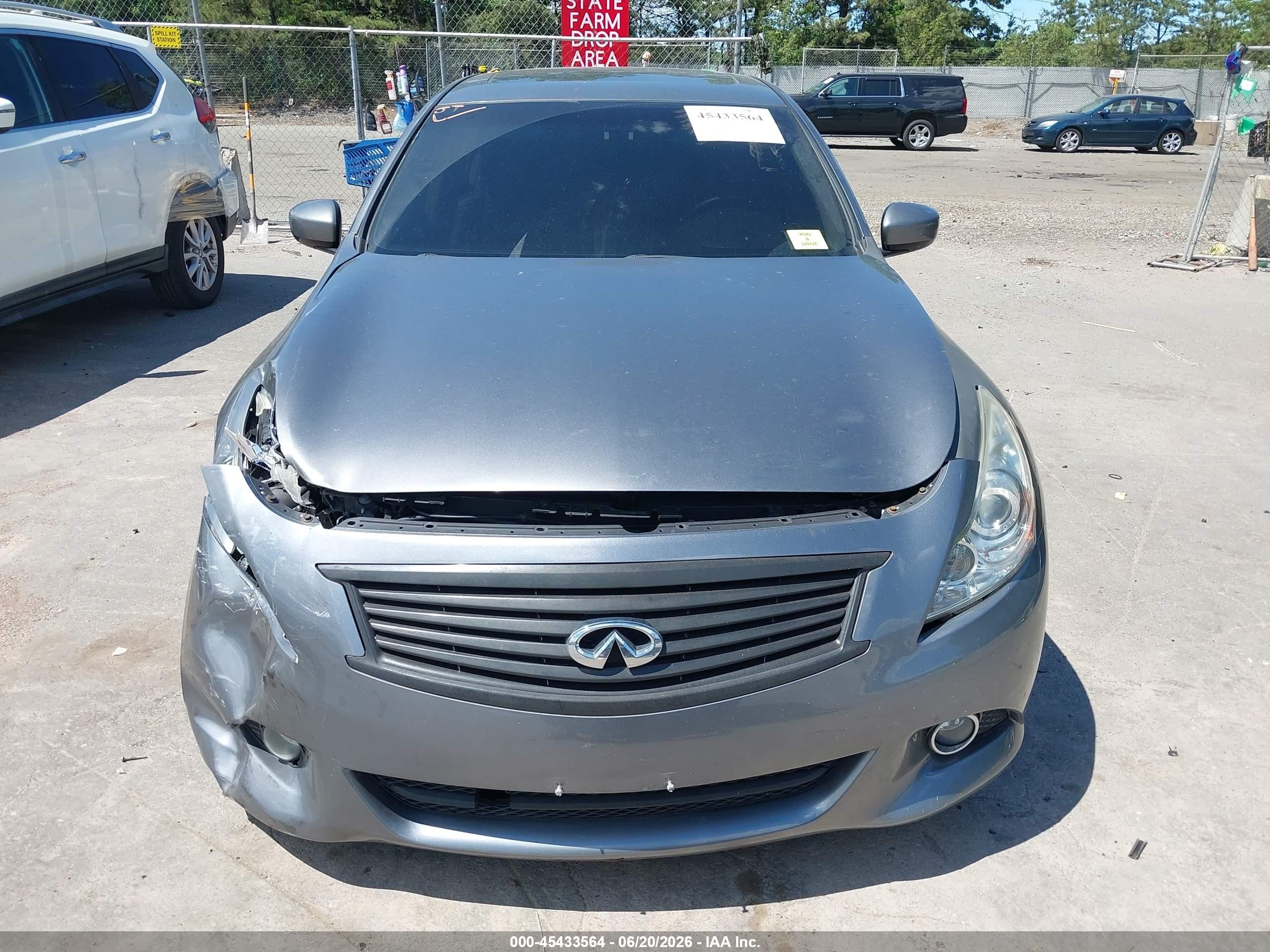 2012 Infiniti G37x   Gray vin: JN1CV6AR1CM677993