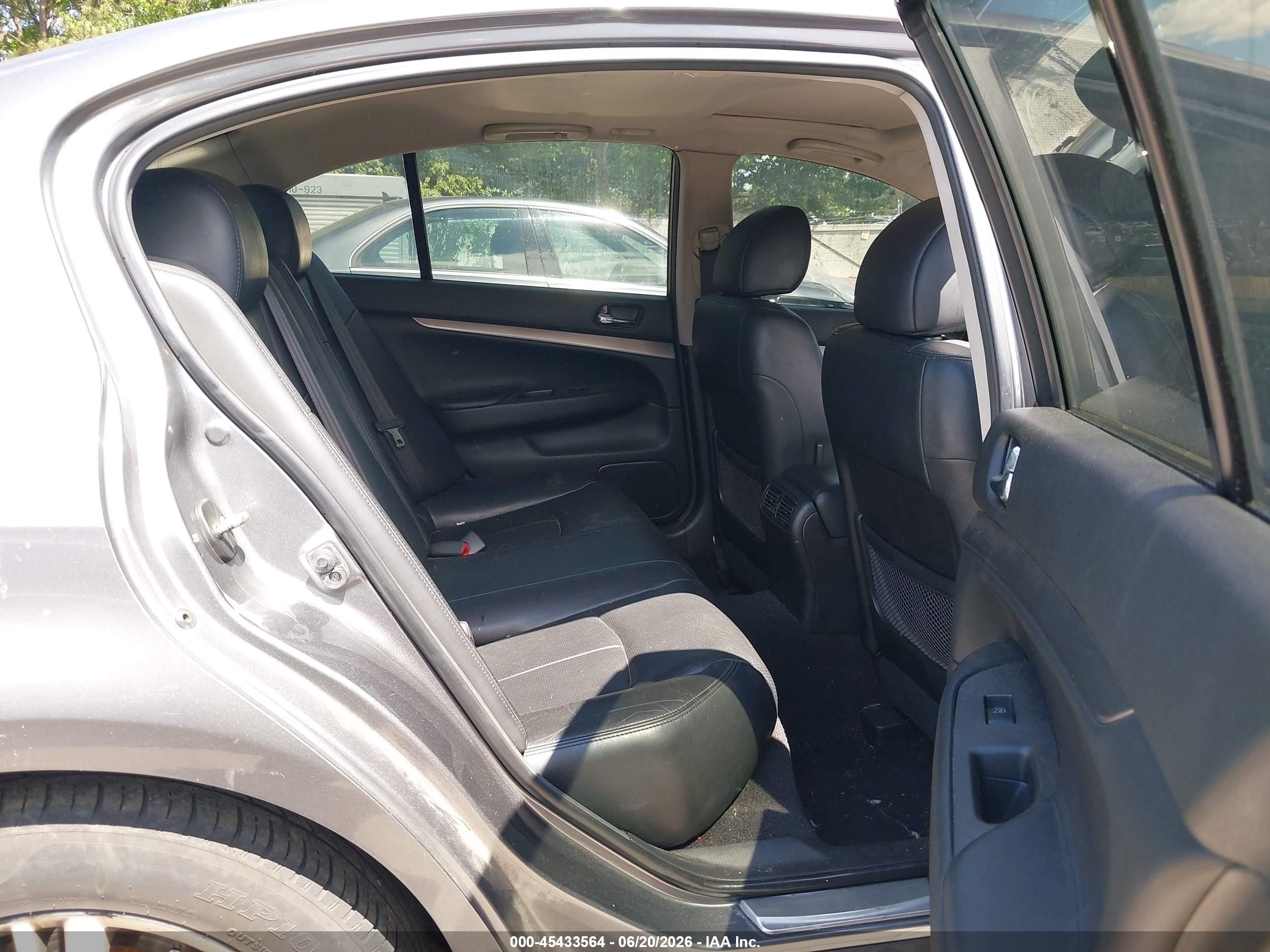 2012 Infiniti G37x   Gray vin: JN1CV6AR1CM677993