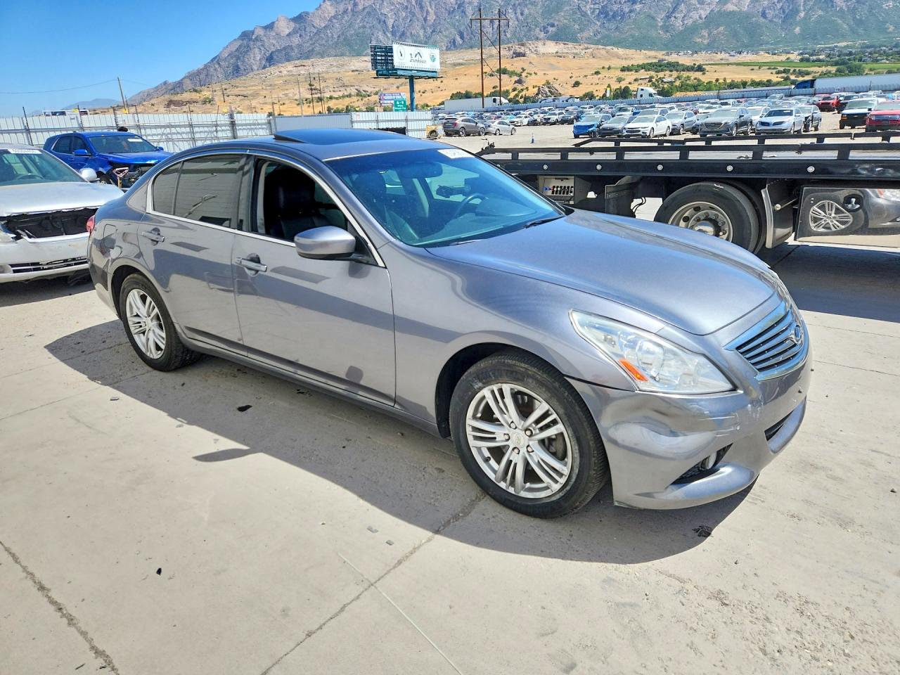 2012 Infiniti G37 Sedan X Gray vin: JN1CV6AR1CM678030