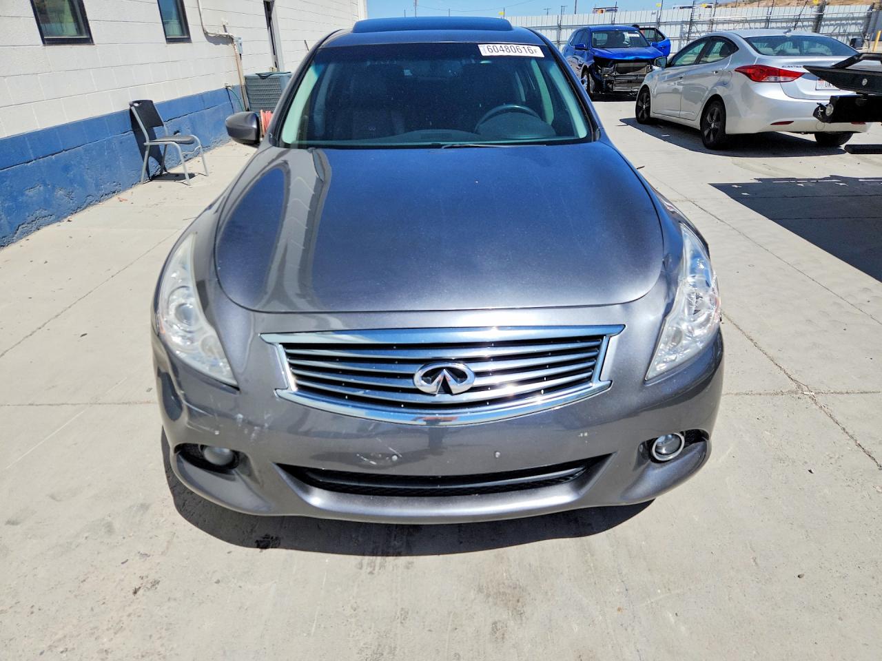 2012 Infiniti G37 Sedan X Gray vin: JN1CV6AR1CM678030