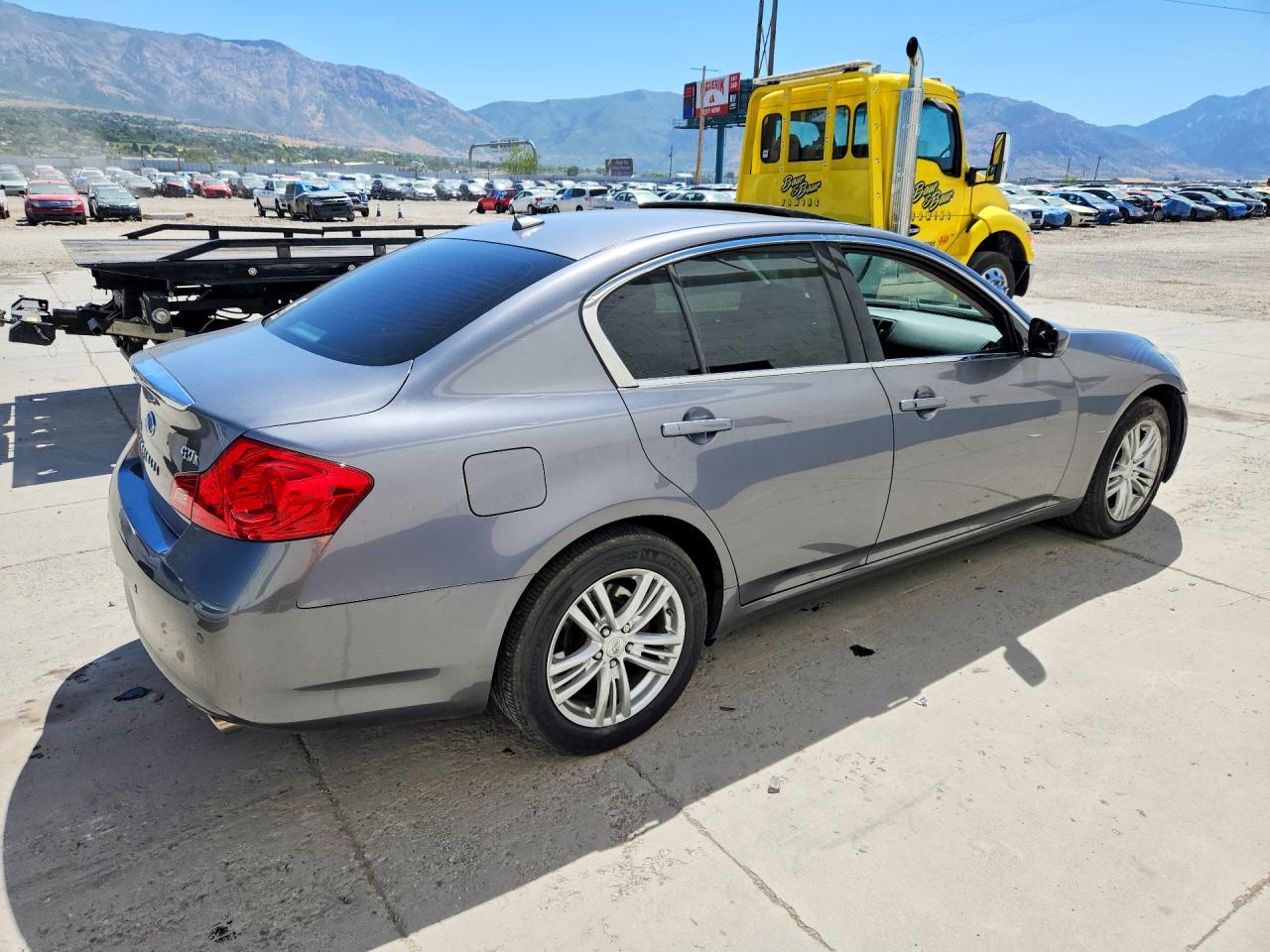 2012 Infiniti G37 Sedan X Gray vin: JN1CV6AR1CM678030