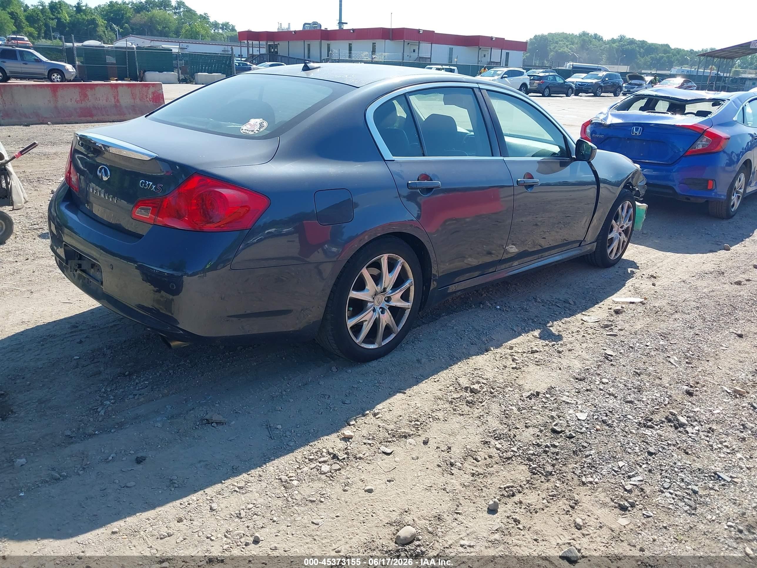 2012 Infiniti G37x   Gray vin: JN1CV6AR1CM679064