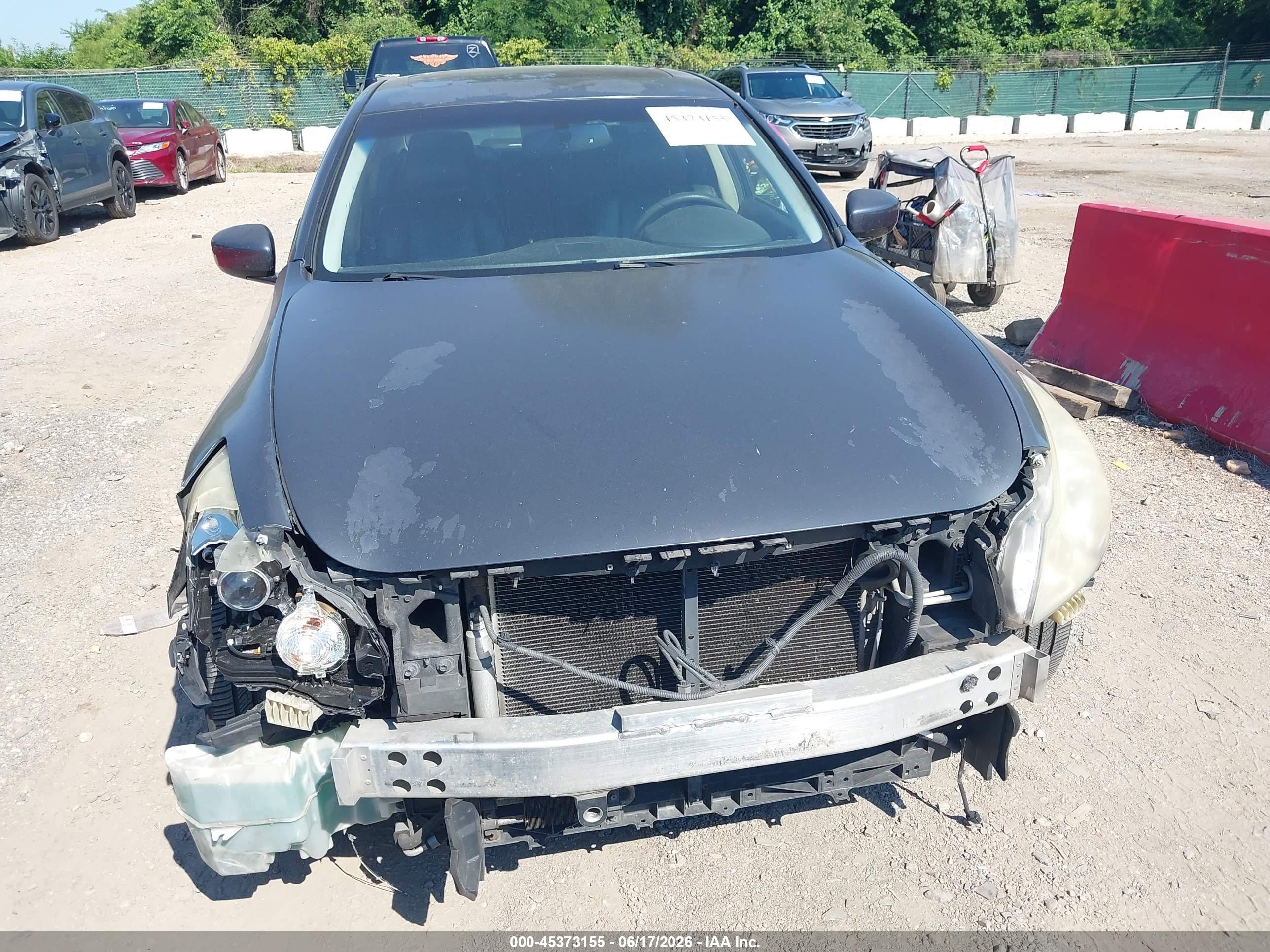 2012 Infiniti G37x   Gray vin: JN1CV6AR1CM679064