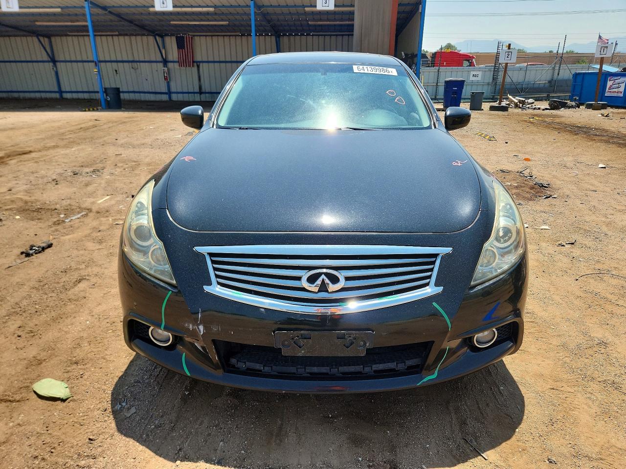 2012 Infiniti G37 Sedan X Black vin: JN1CV6AR1CM970051
