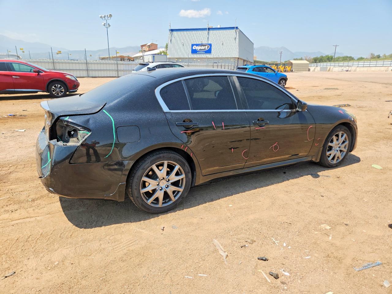 2012 Infiniti G37 Sedan X Black vin: JN1CV6AR1CM970051