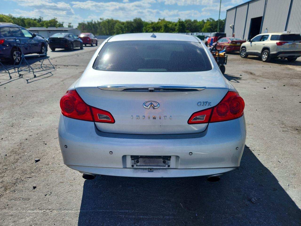 2012 Infiniti G37 Sedan X Silver vin: JN1CV6AR1CM970311