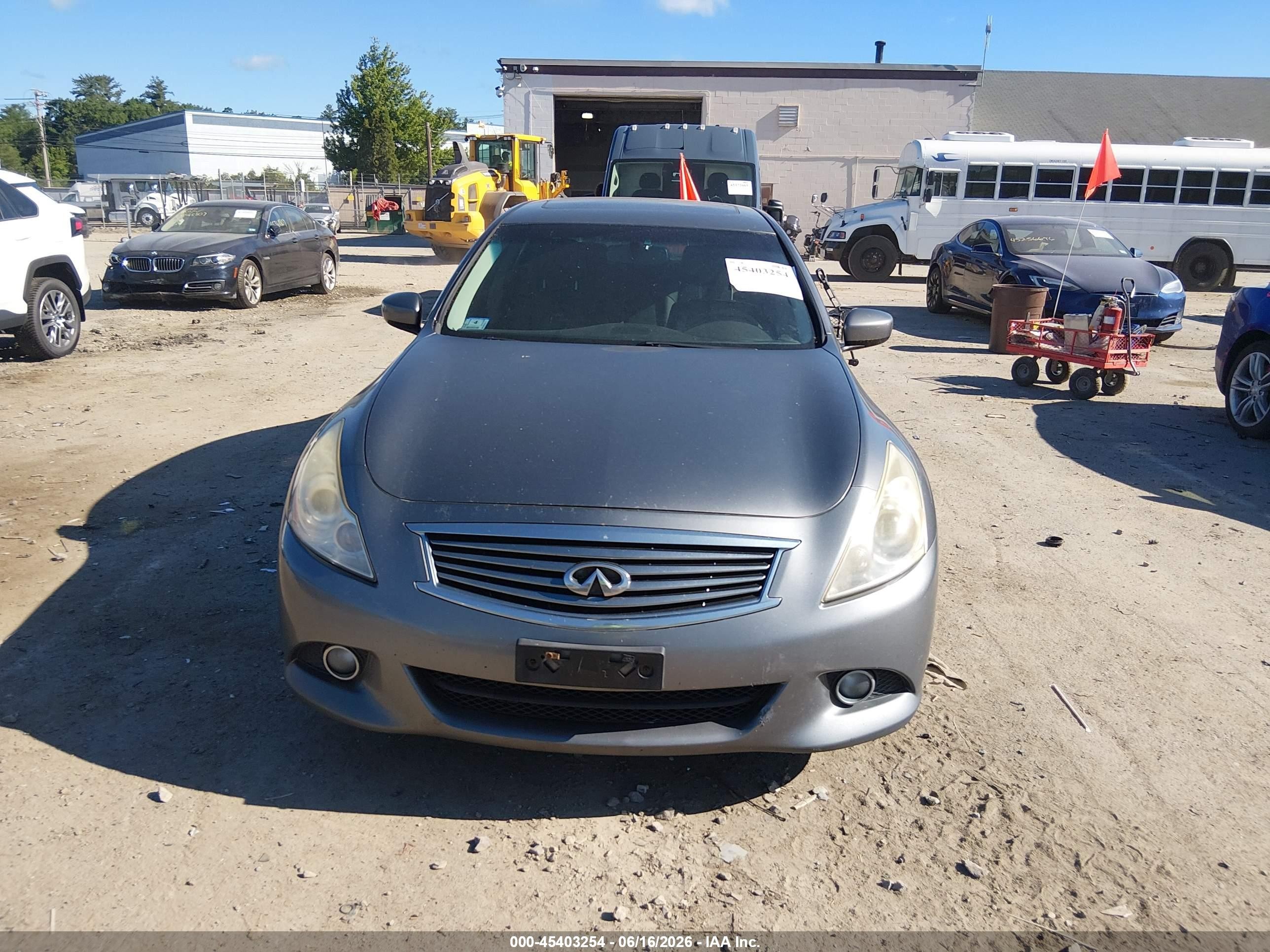 2013 Infiniti G37x Gray vin: JN1CV6AR1DM356358