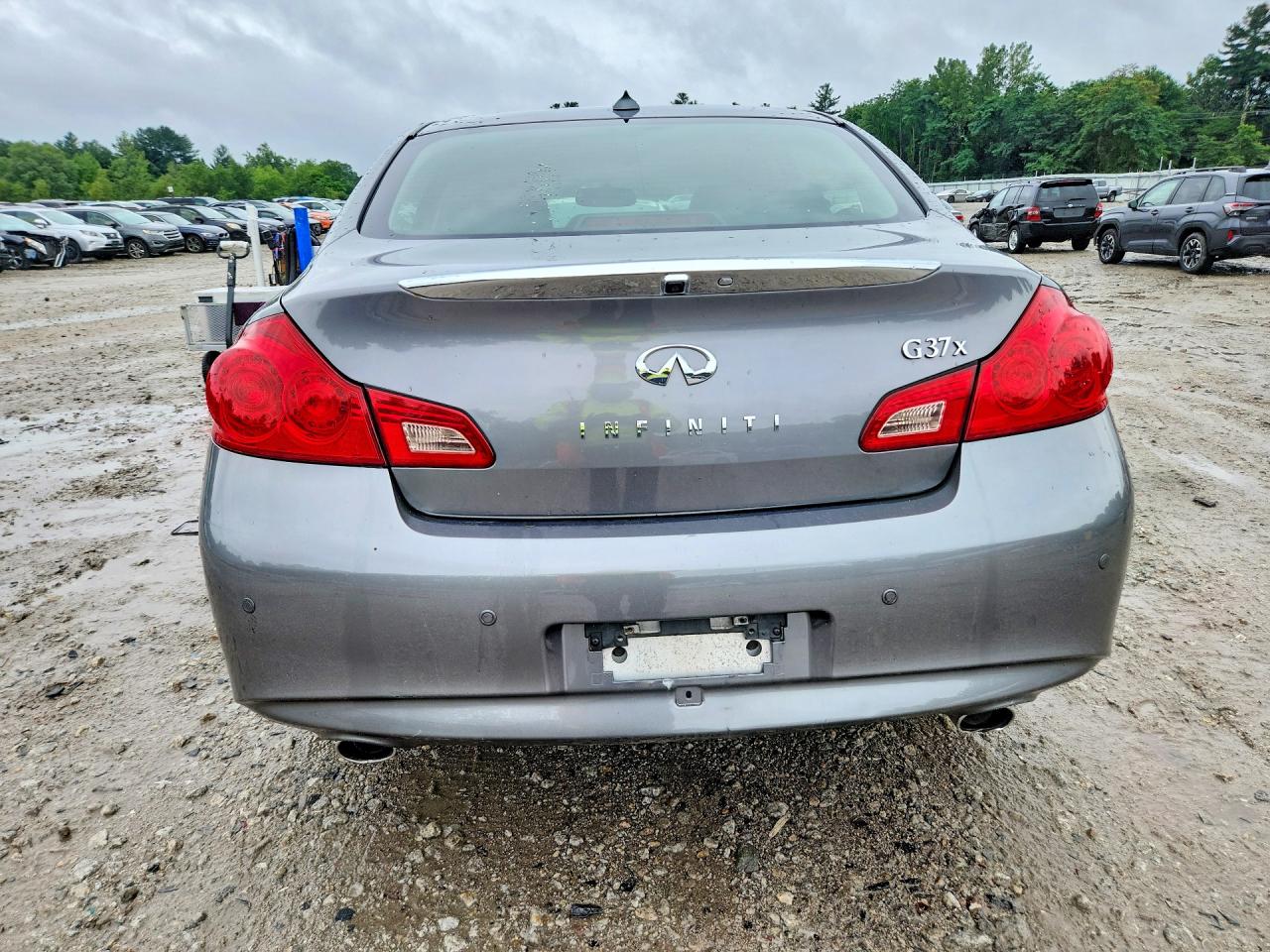 2013 Infiniti G37 Sedan X Gray vin: JN1CV6AR1DM356828