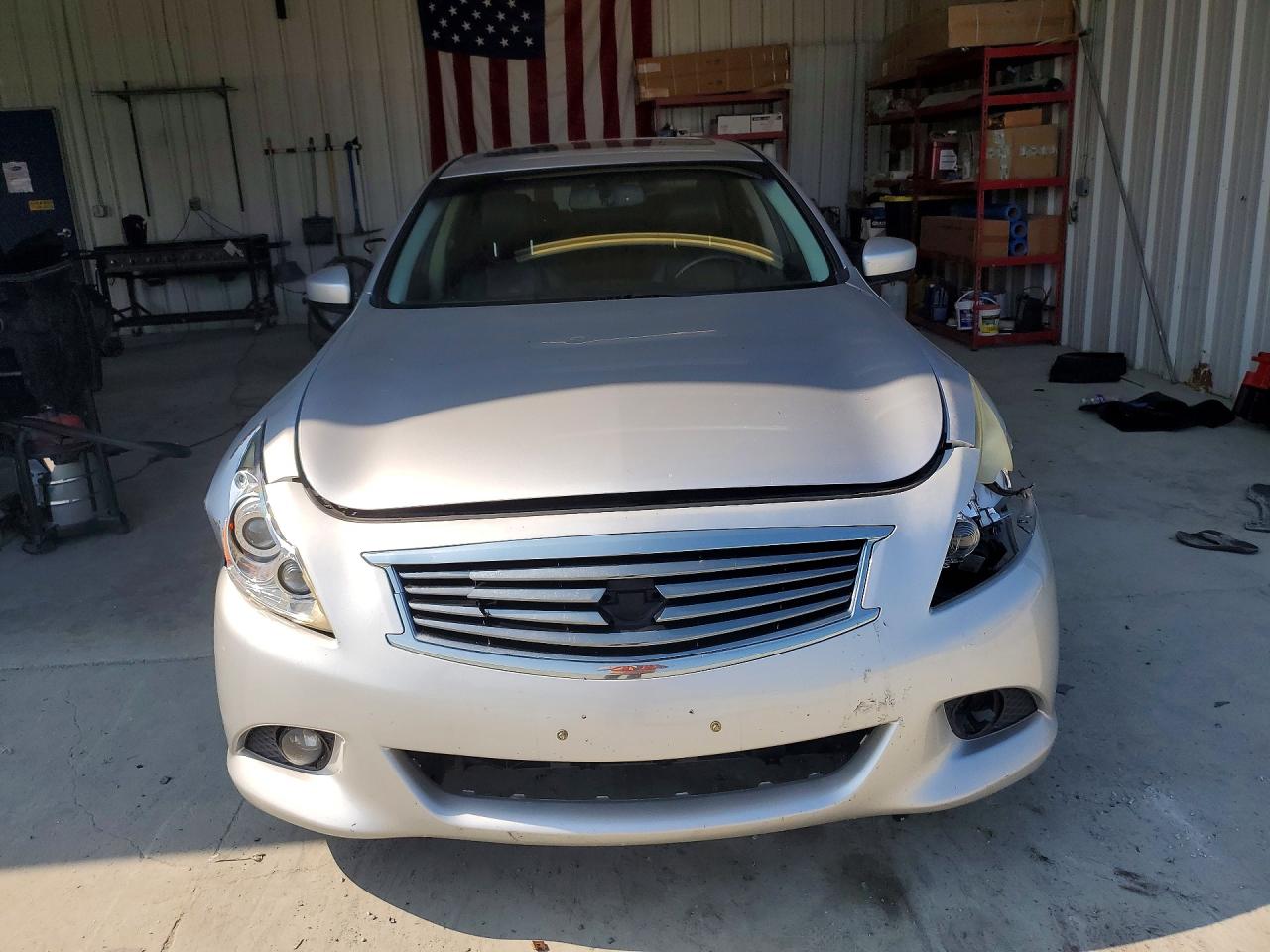 2013 Infiniti G37 Sedan X Silver vin: JN1CV6AR1DM758011
