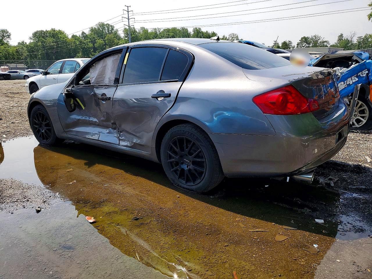 2013 Infiniti G37 Sedan X Угольный vin: JN1CV6AR1DM763631