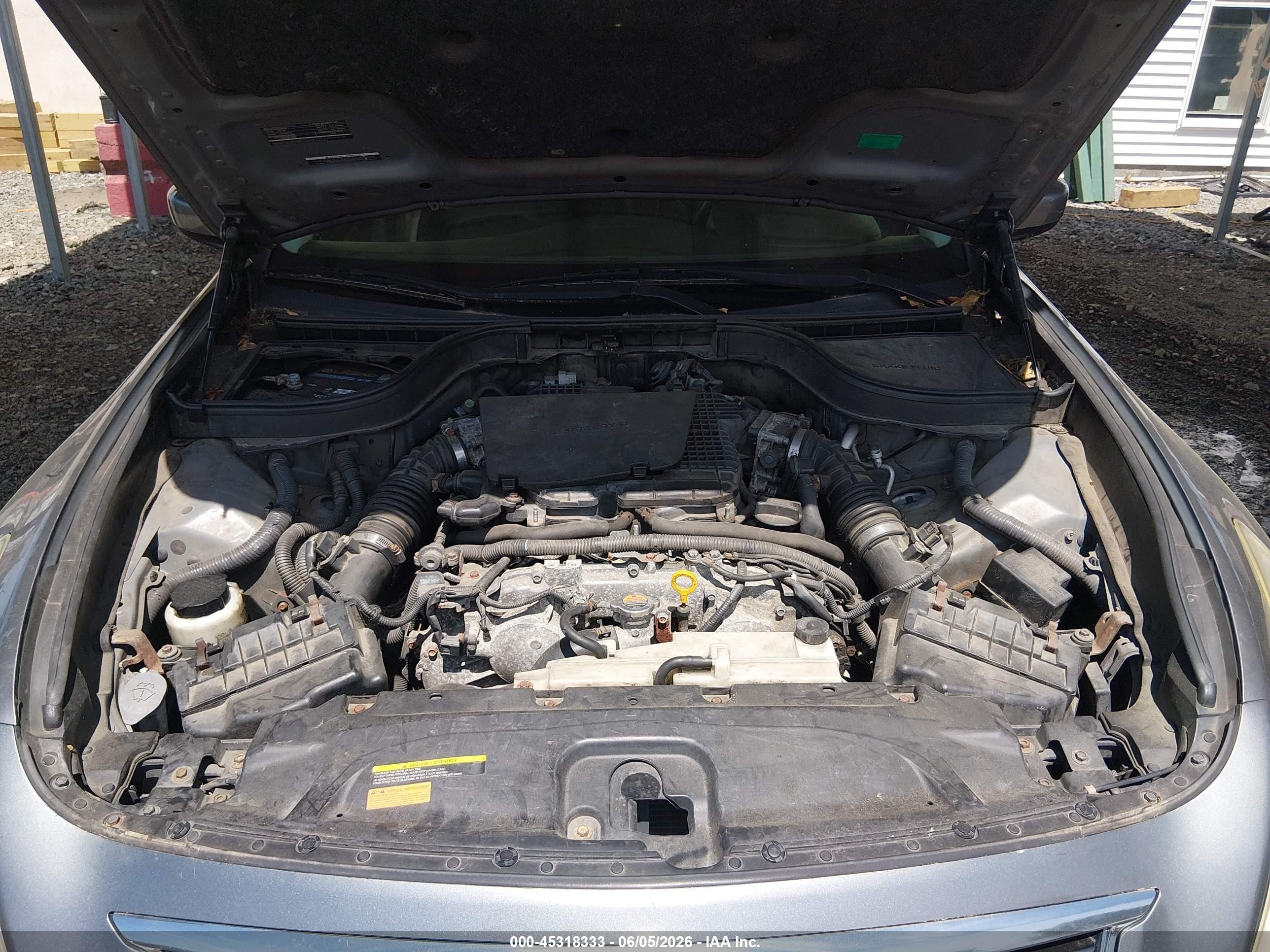 2013 Infiniti G37x   Серый vin: JN1CV6AR1DM764083