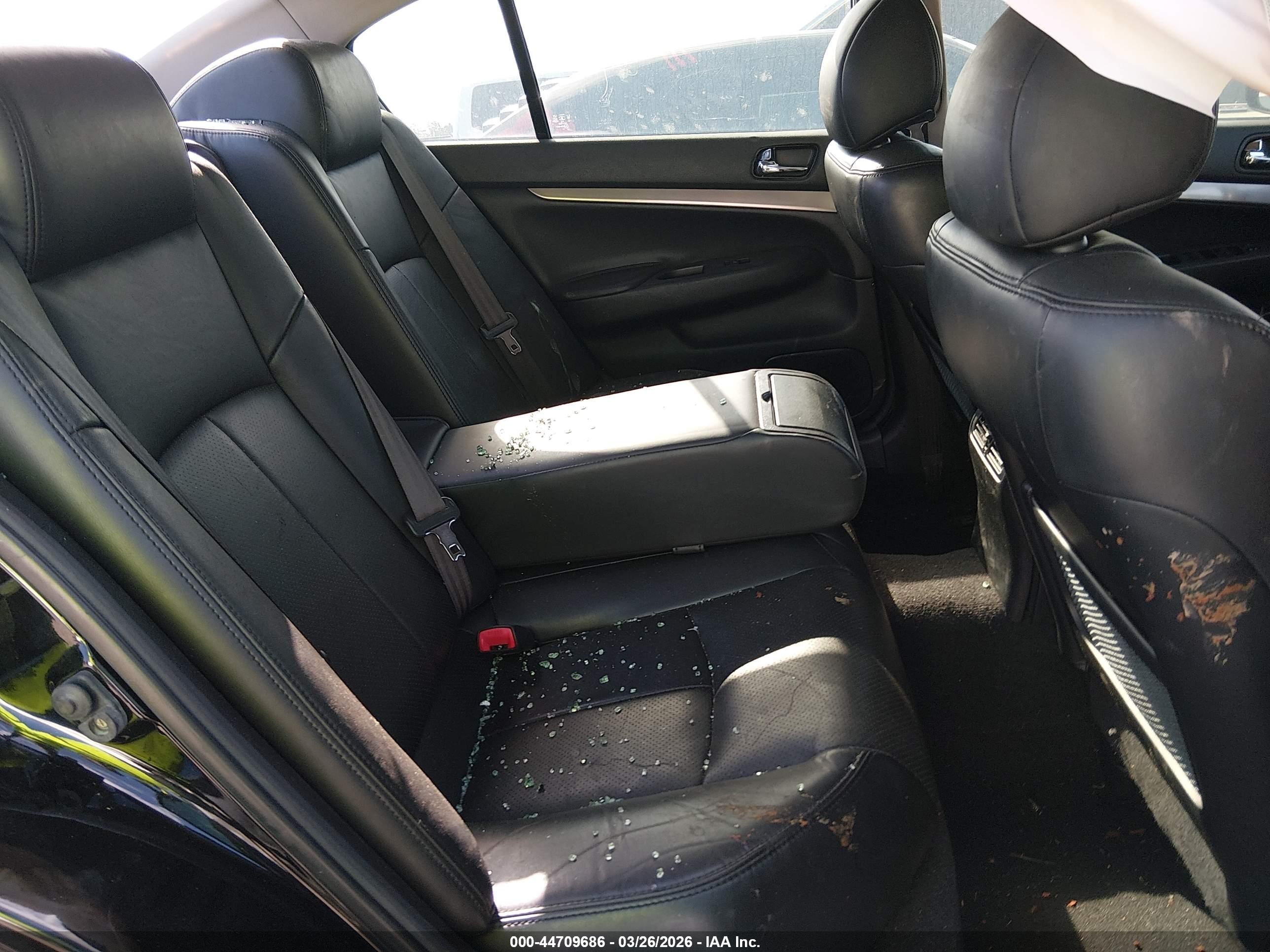 2013 Infiniti G37x Черный vin: JN1CV6AR1DM764293