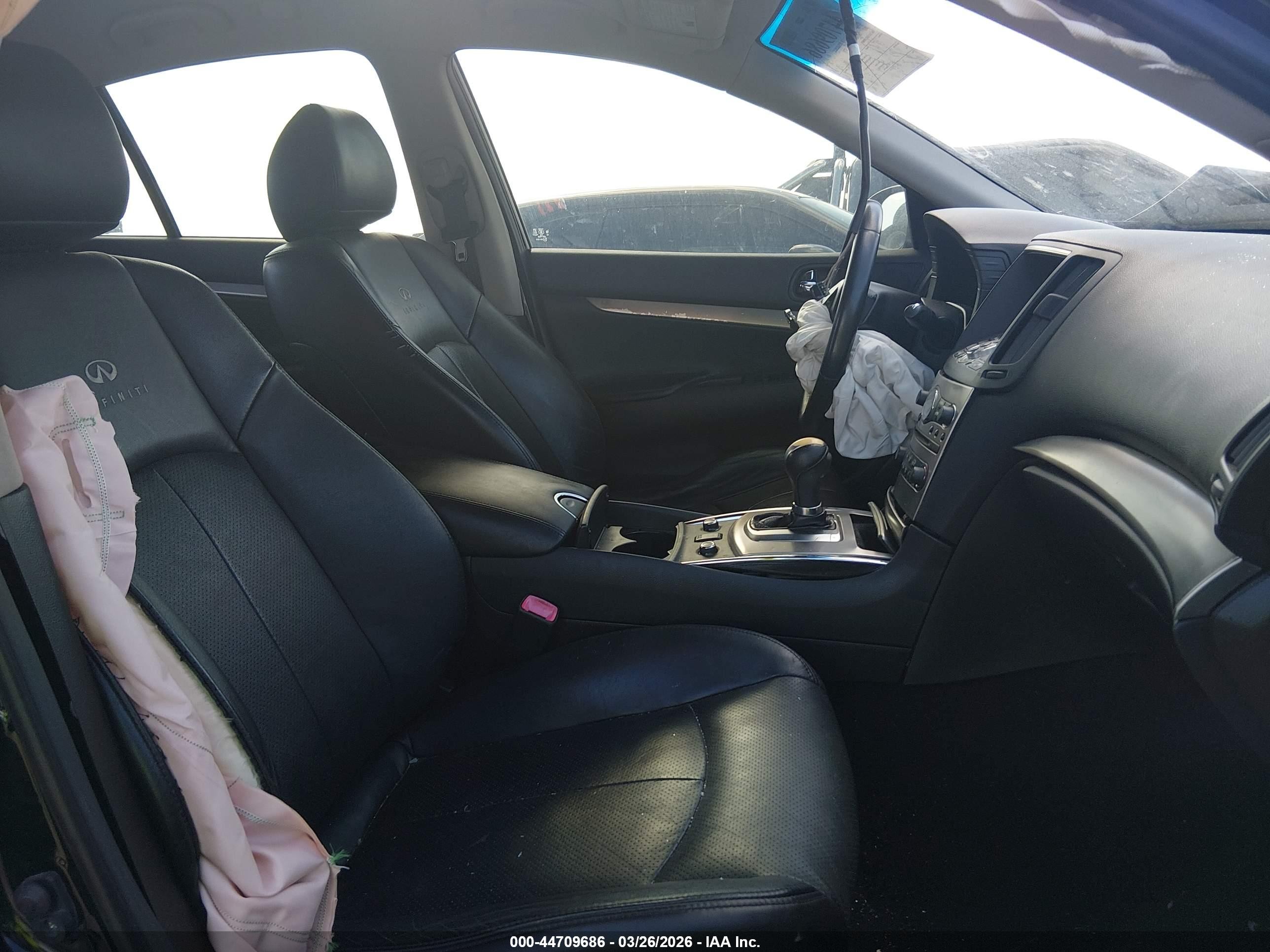 2013 Infiniti G37x Черный vin: JN1CV6AR1DM764293