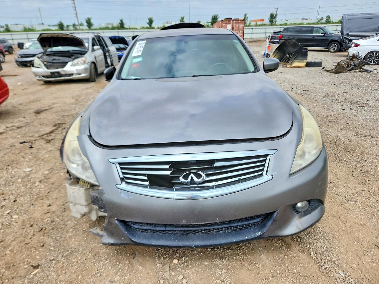 2013 Infiniti G37 Sedan X Gray vin: JN1CV6AR1DM765587