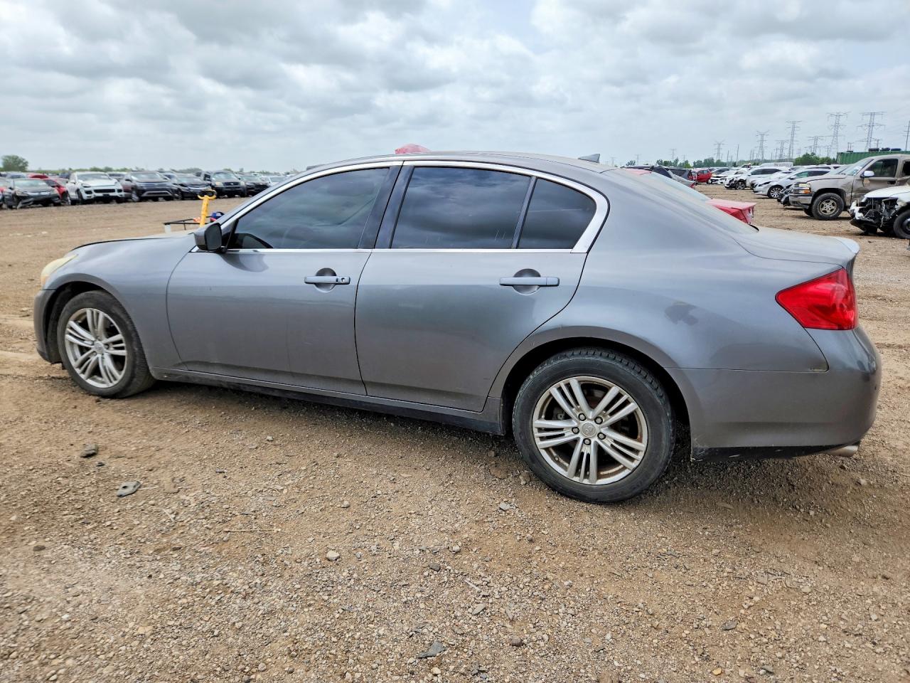 2013 Infiniti G37 Sedan X Gray vin: JN1CV6AR1DM765587