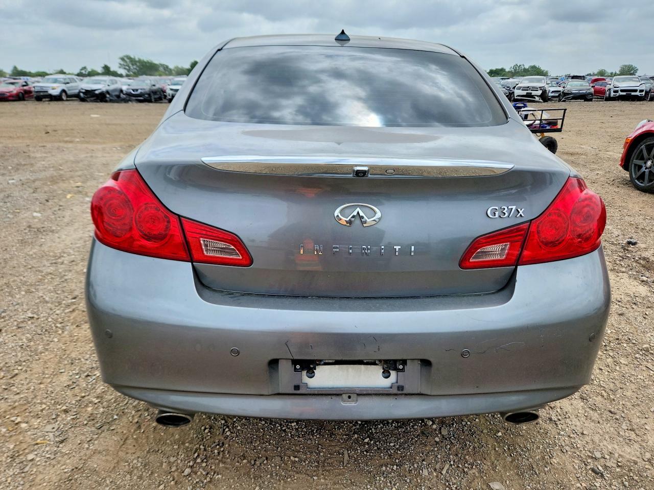 2013 Infiniti G37 Sedan X Gray vin: JN1CV6AR1DM765587